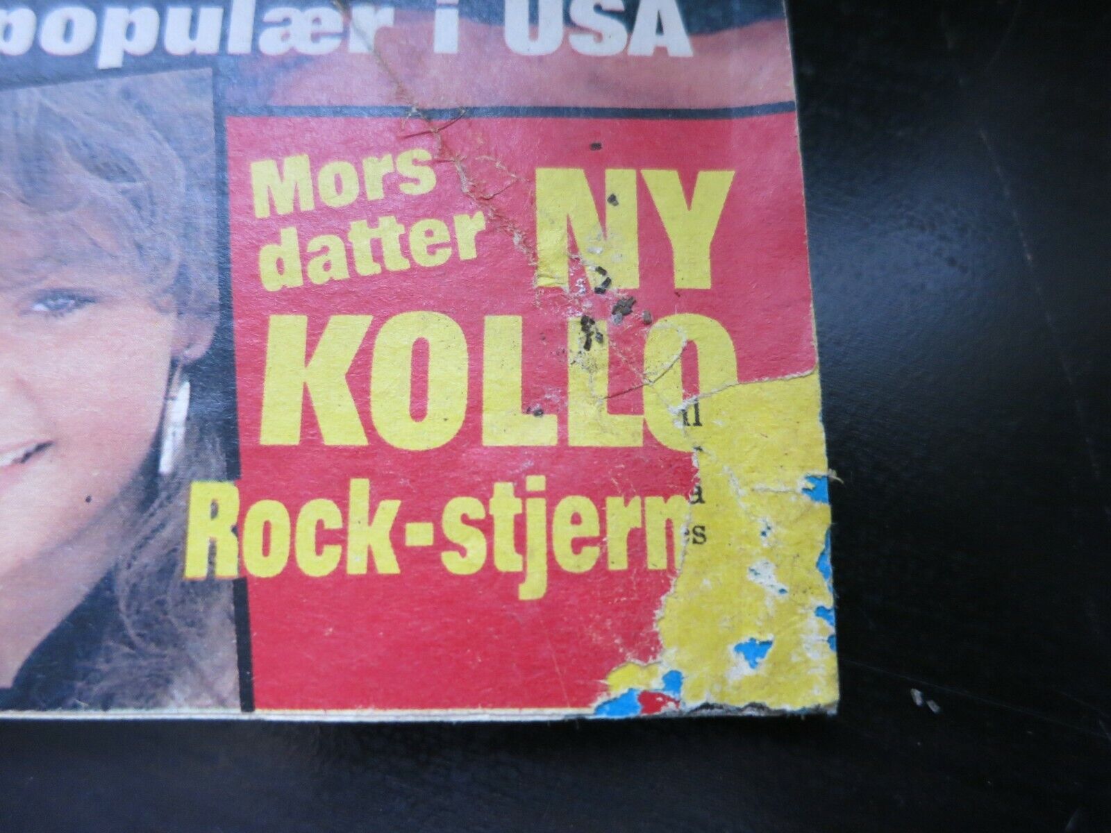 Danish Magazine 1986 BRIGITTE NIELSEN Stallone KOLLO Jack Coleman DYNASTY  AA30