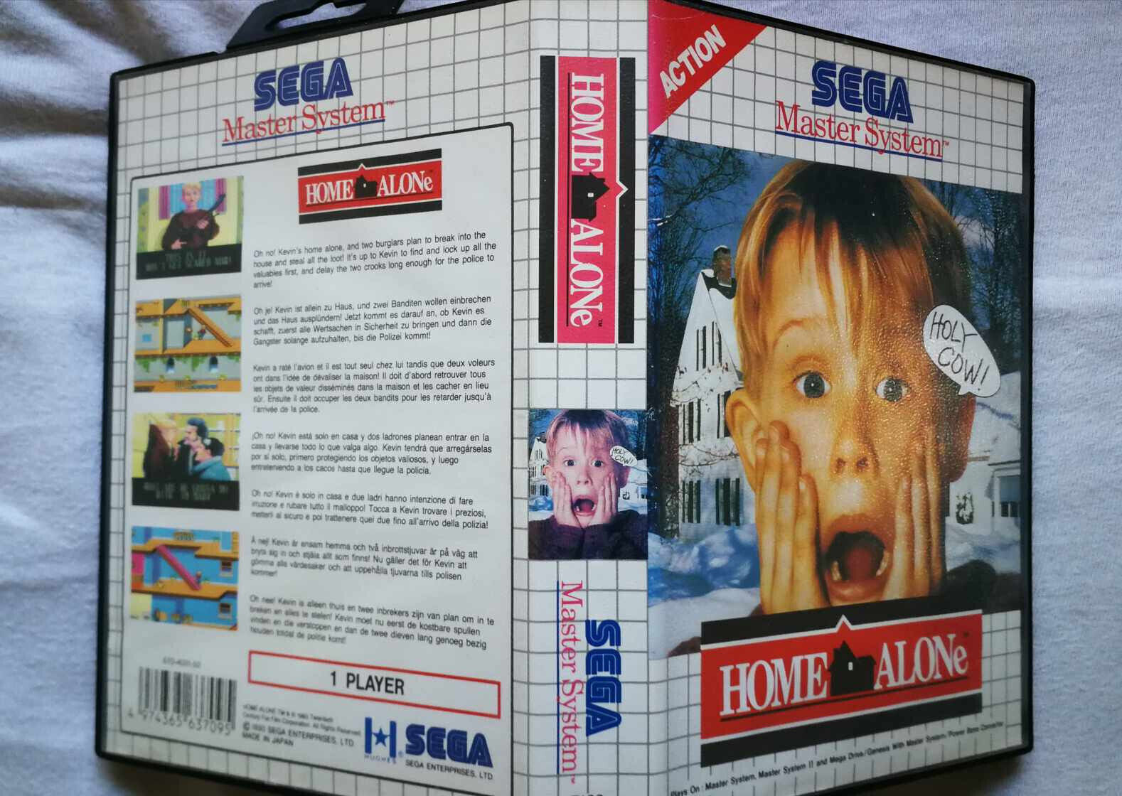 Home Alone CIB Pal sega master system