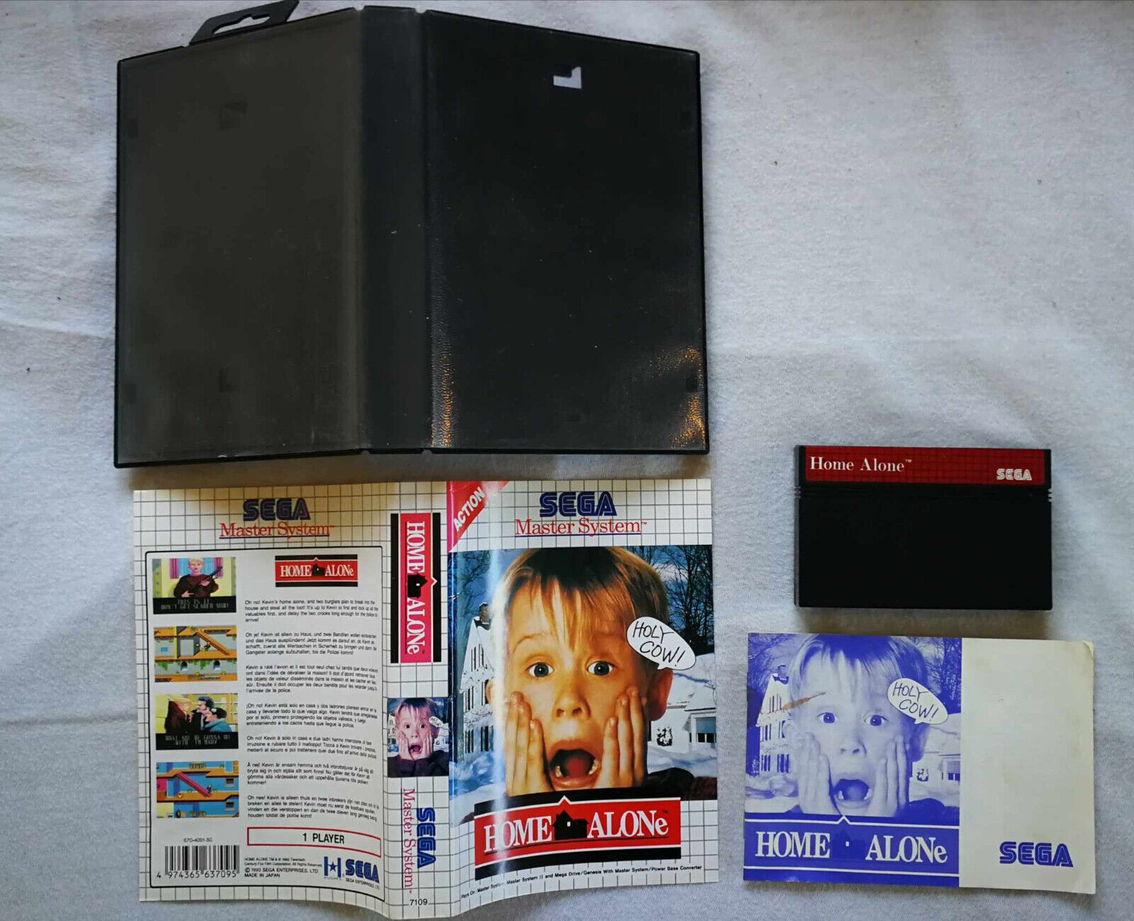 Home Alone CIB Pal sega master system