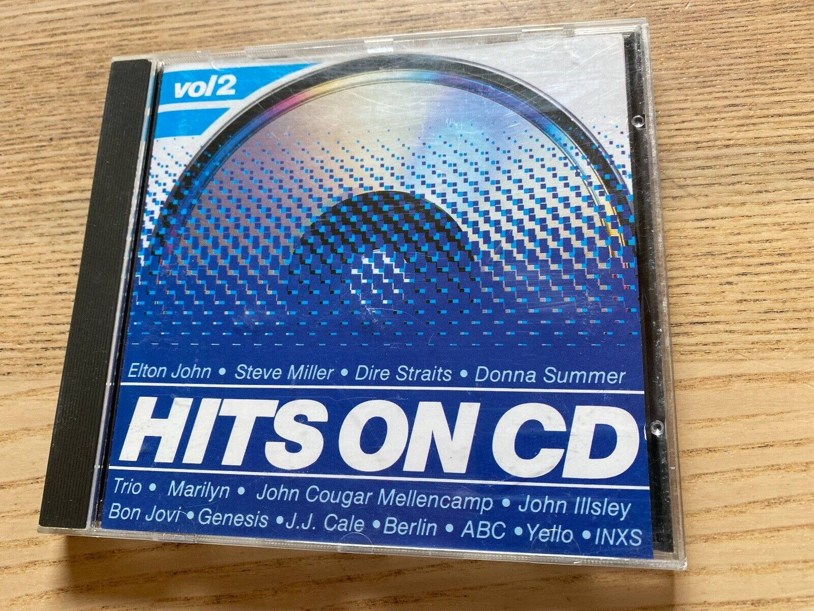 "HITS ON CD VOL.2"  MERCURY RECORDS 1984 WEST GERMAN PRESS COMPILATION CD ALBUM*