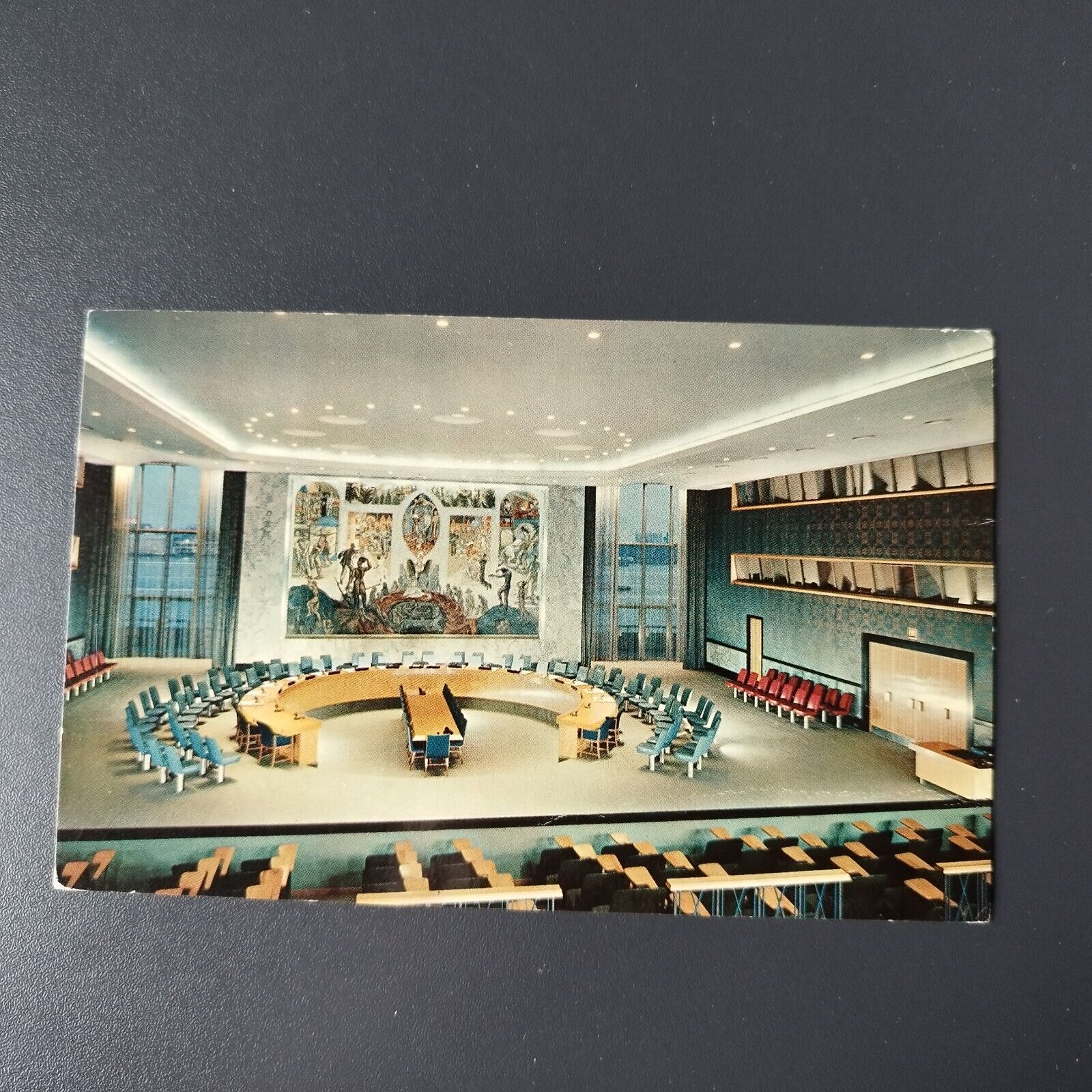 New York City The United Nations Security Council Chamber 1967