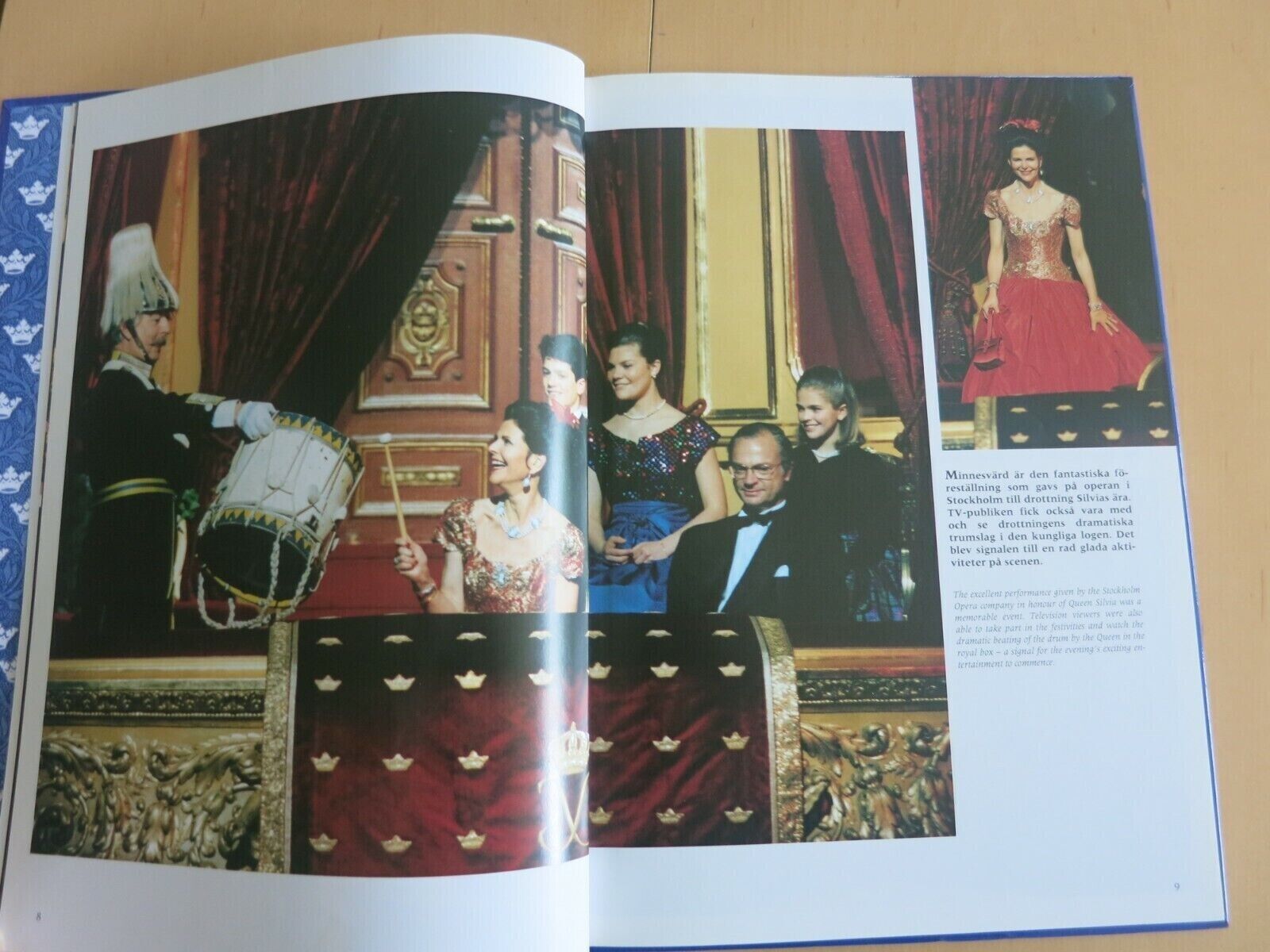 Queen SILVIA King CARL GUSTAF Princess VICTORIA MADELEINE PHILIP ROYAL Bog64