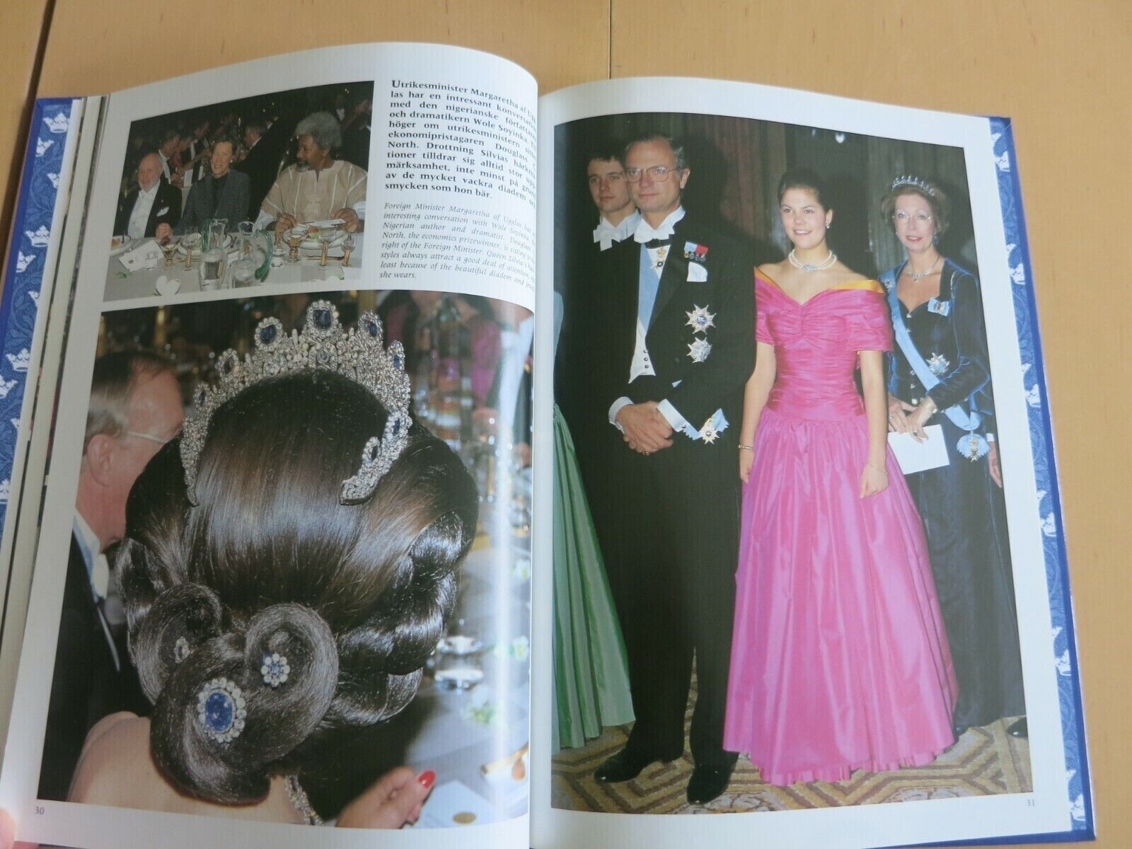 Queen SILVIA King CARL GUSTAF Princess VICTORIA MADELEINE PHILIP ROYAL Bog64