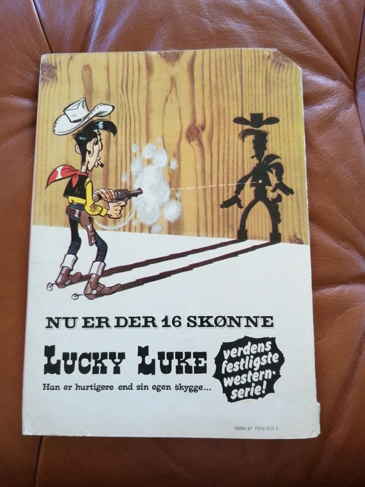 Denmarkcomic book"Lucky Luke" no 11Morris  Goscinny : L'Escorte1975