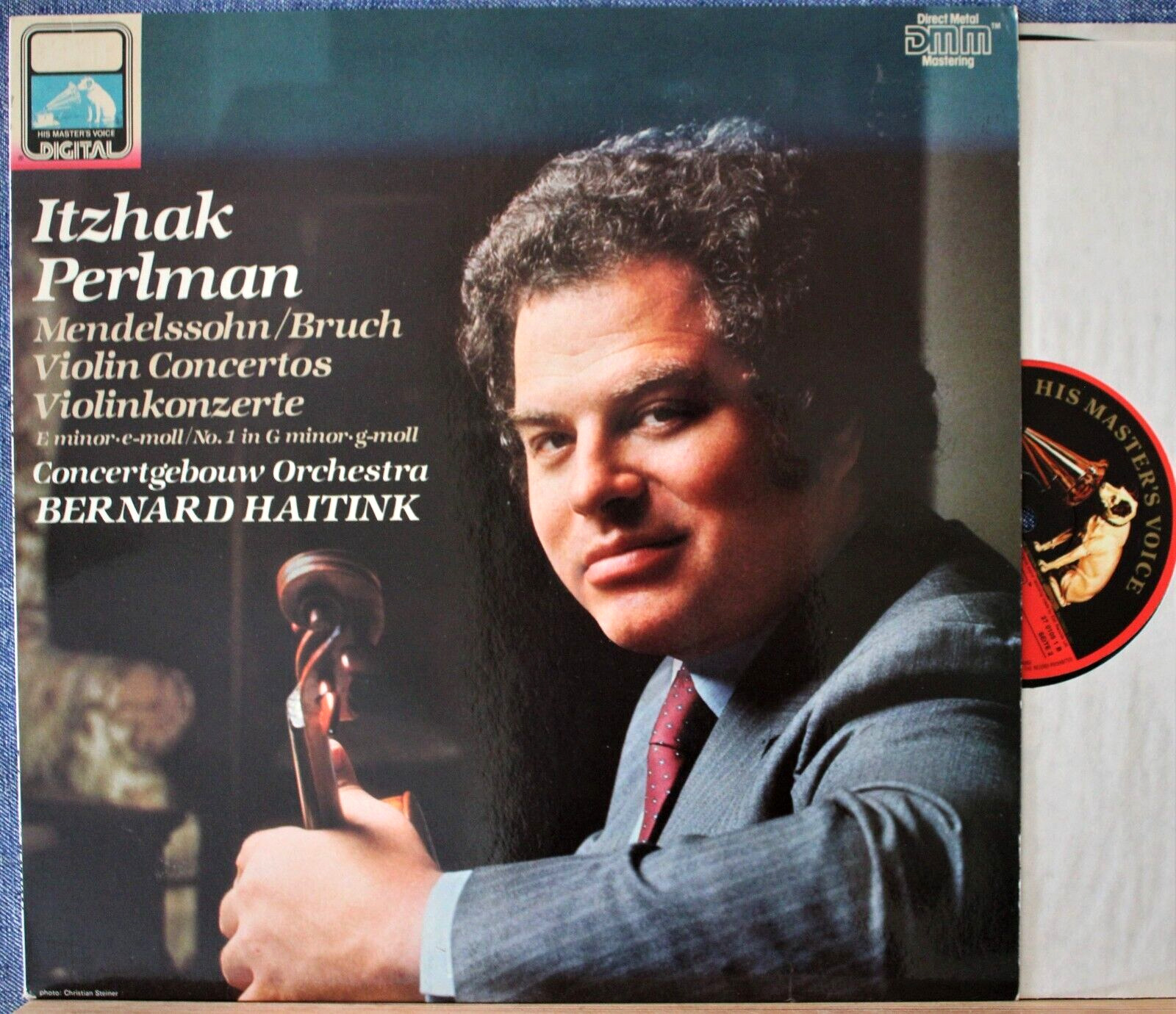 Perlman; Haitink Mendelssohn + Bruch (Violin concertos) EMI 27 0105 dig NM