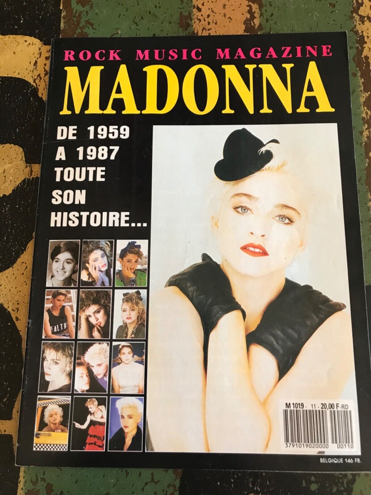 Madonna Rock Music 1987 Special Magazine France