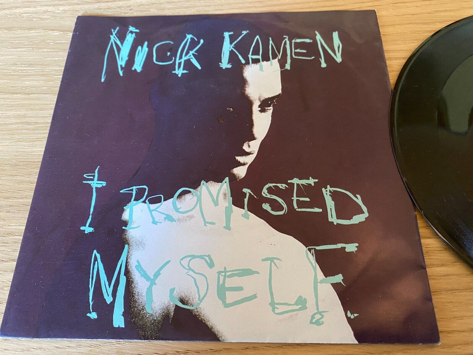 NICK KAMEN "I PROMISED MYSELF / YOU ARE" 1990 WEA RECORDS GERMAN PRESSING 7 INCH