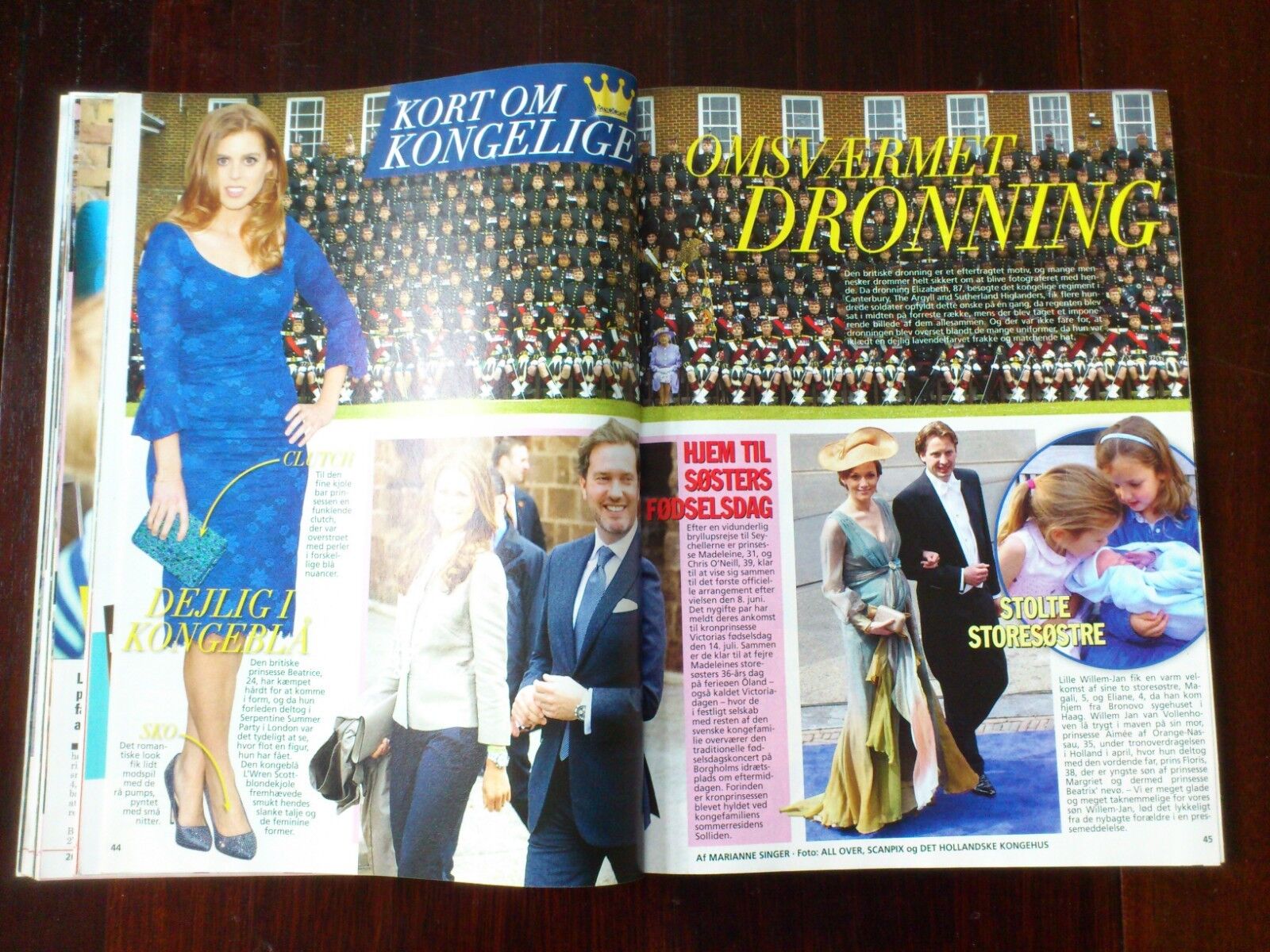 Danish magazine "Billed Bladet" Mostly about Royals and TV/Film starsNo 28/2013