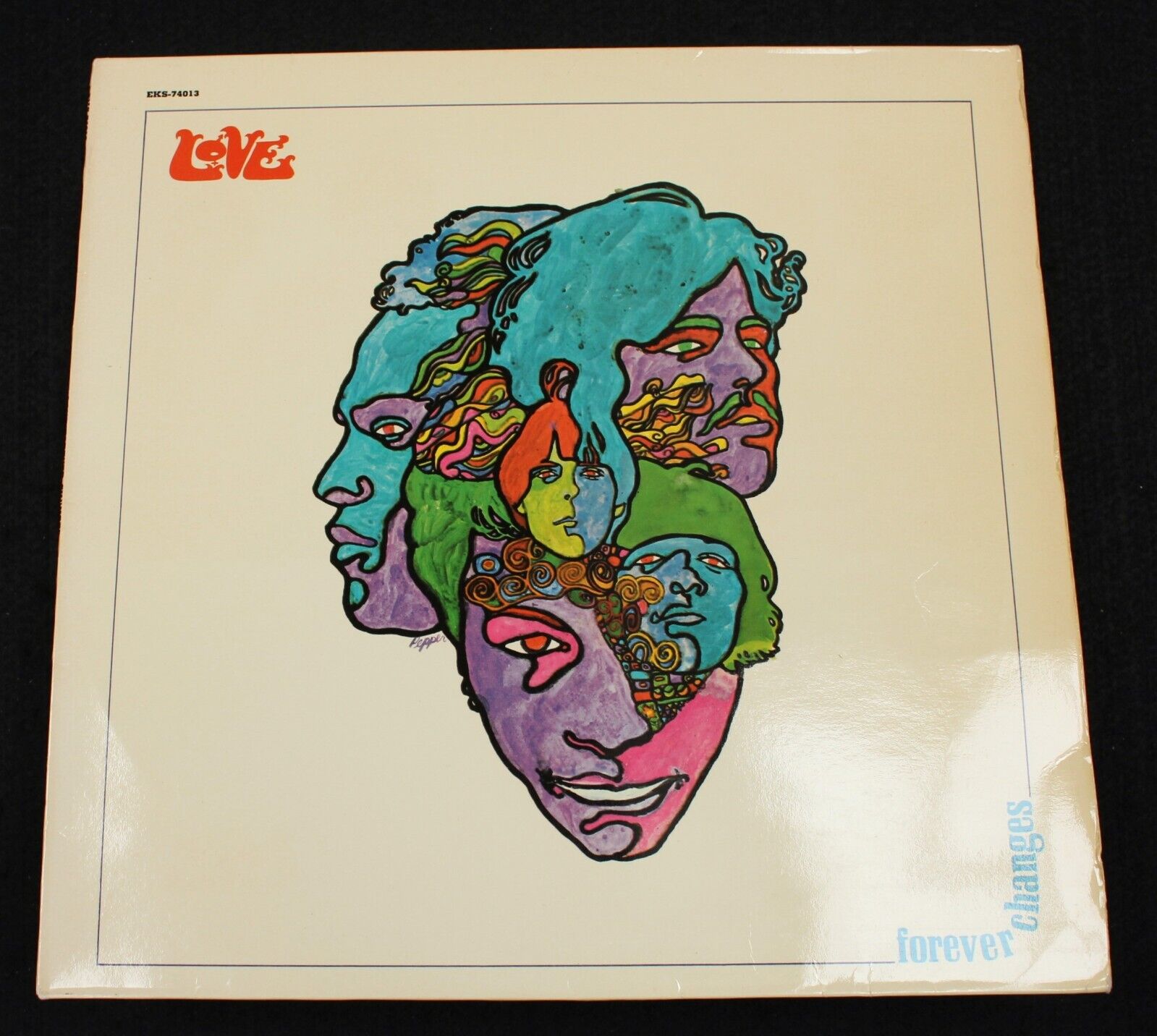 LOVE Forever Changes Germany 1968 1st pressing STEREO LP *MINT-* Superb Psych