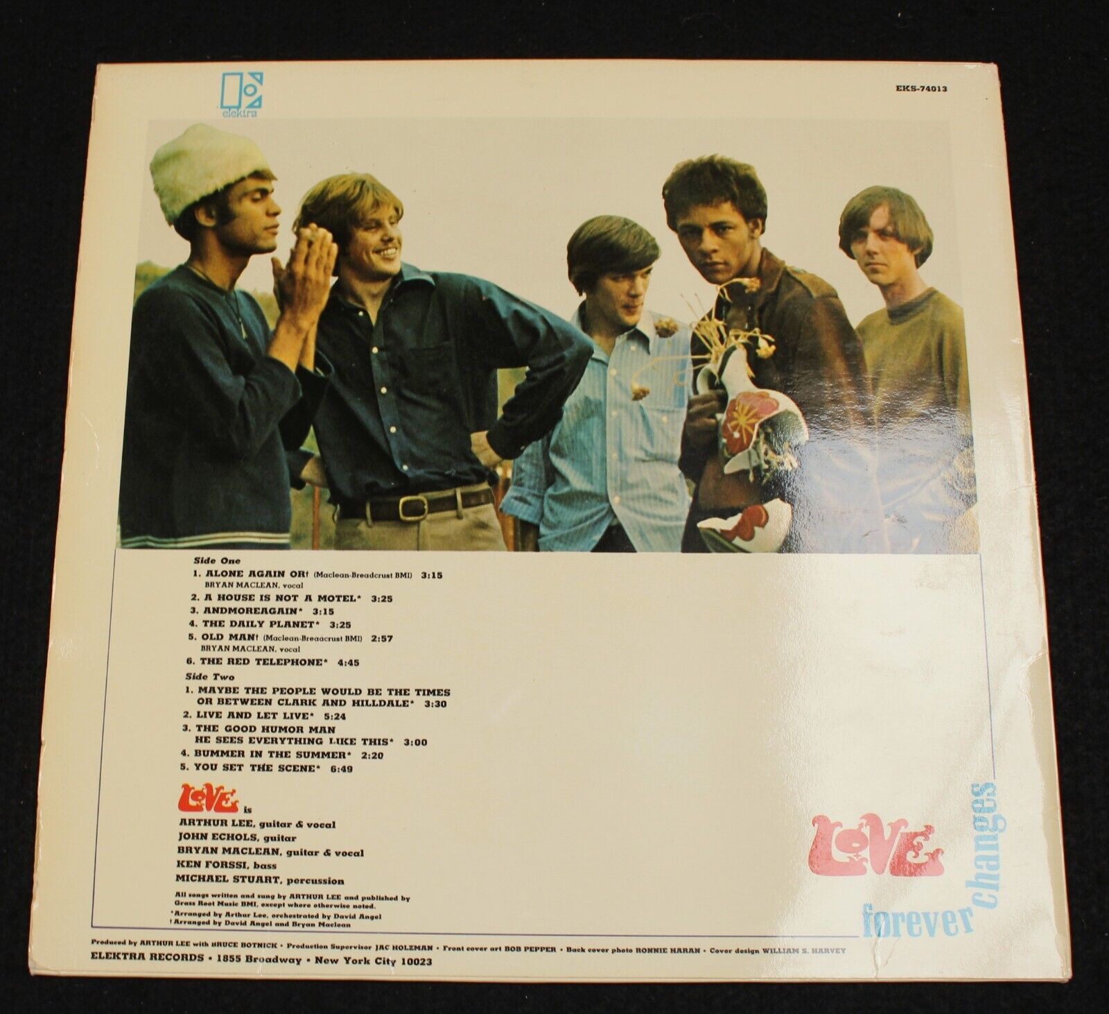 LOVE Forever Changes Germany 1968 1st pressing STEREO LP *MINT-* Superb Psych