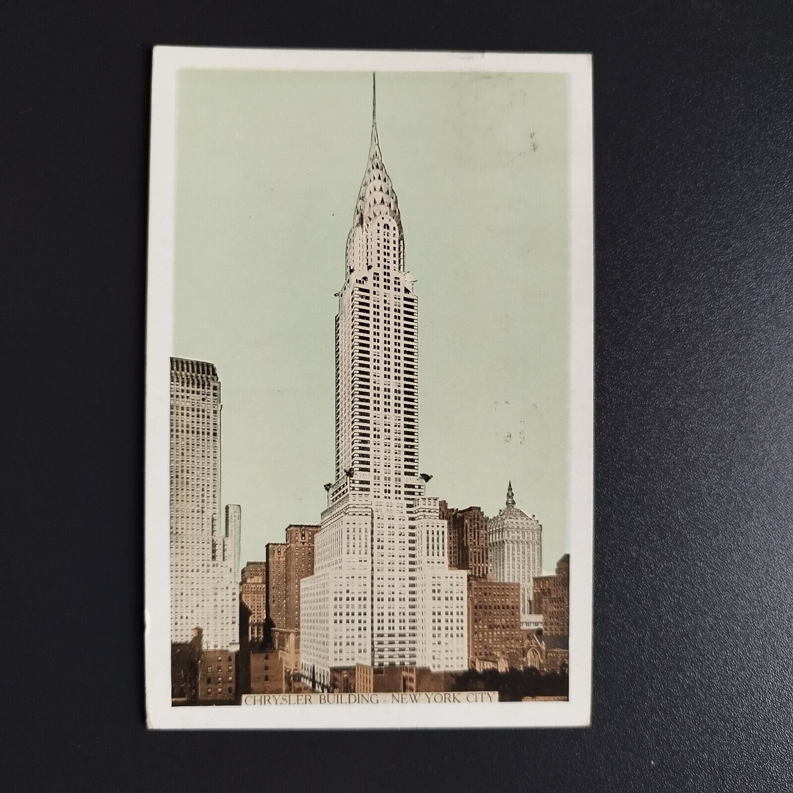 NY  New York City The Chrysler Building Posted in 1938