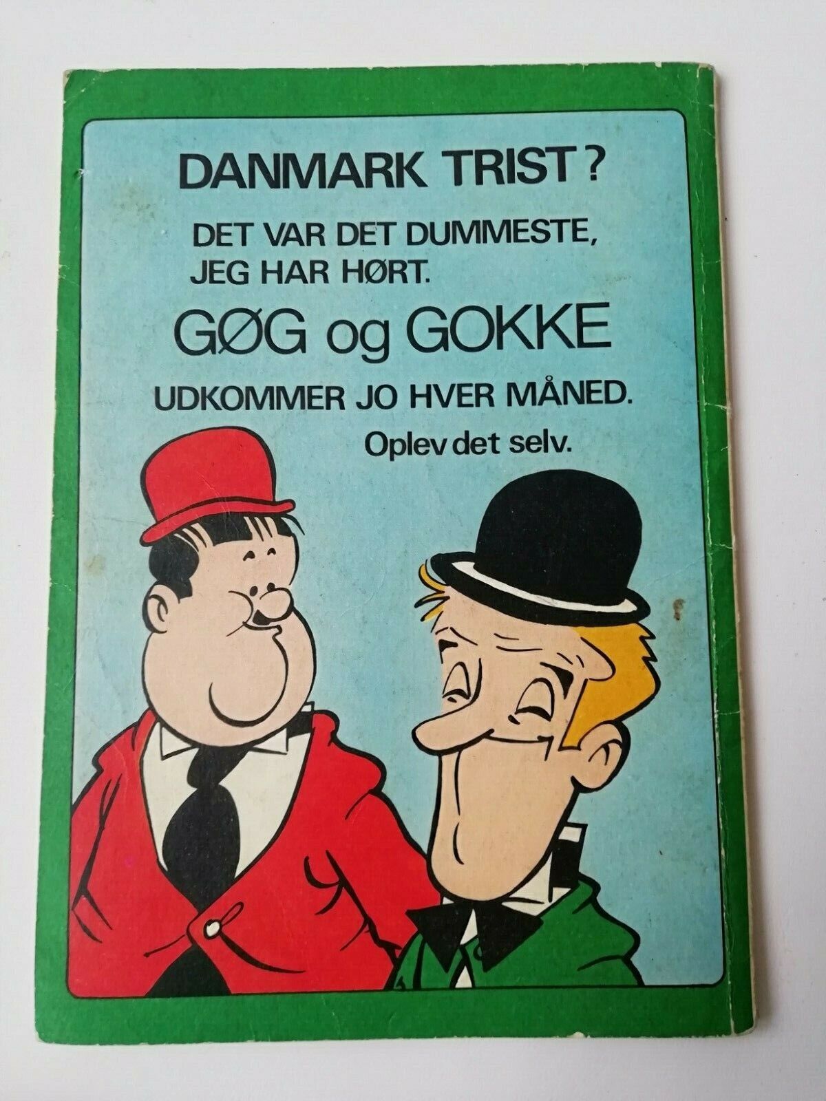 "Gøg og Gokke" - Laurel and Hardy1980 Danish comic book