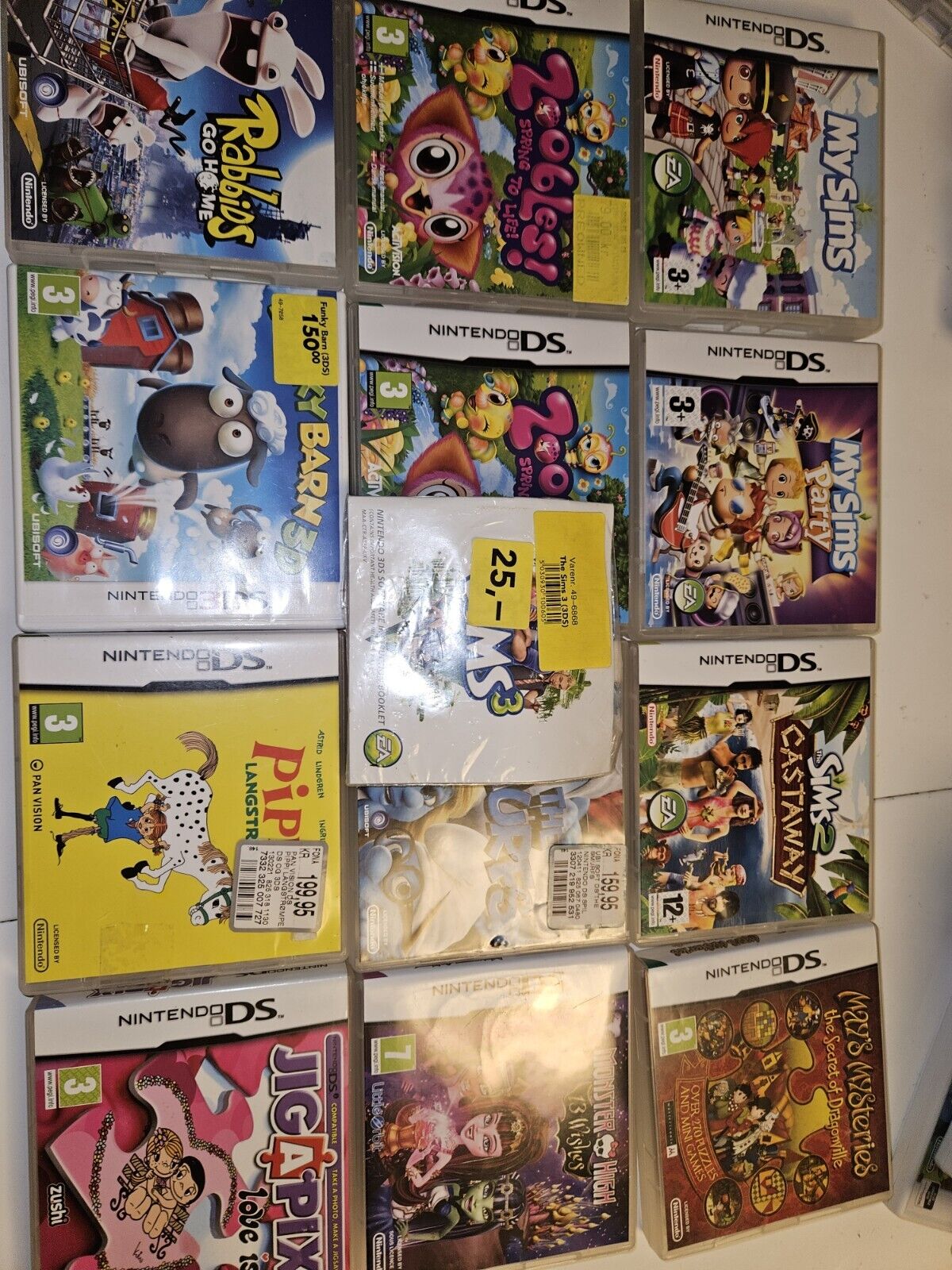 Large Collection Of Nintendo 3ds And Ds Games