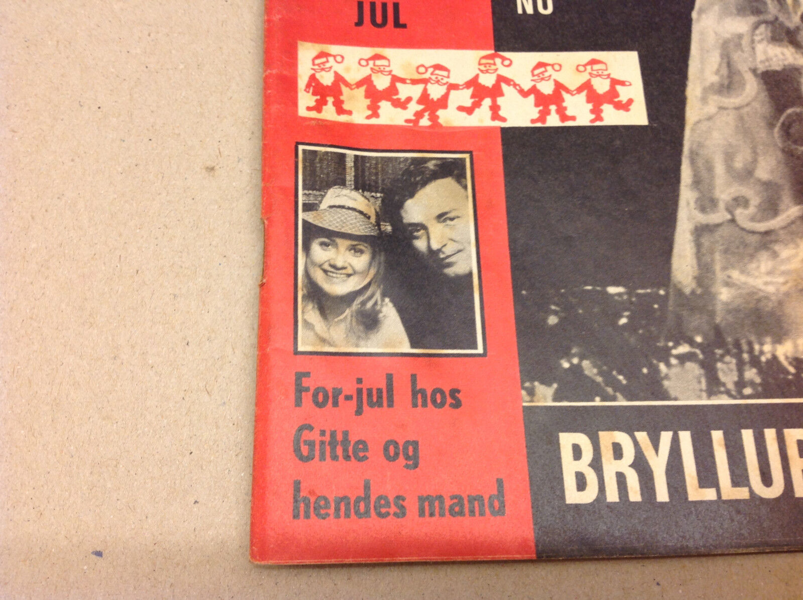 GITTE HENNING OR HÆNNING MINICOVER+SUSSE WOLD+QUEEN INGRID Danish Magazine 1971