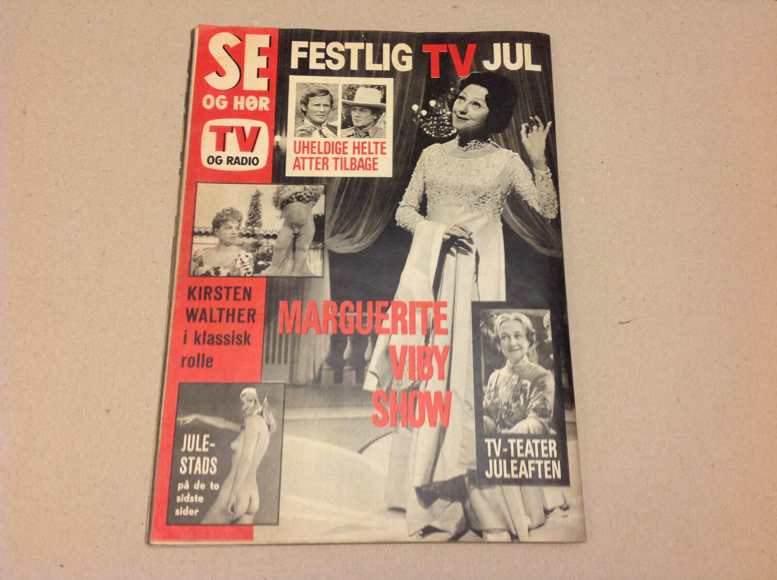 GITTE HENNING OR HÆNNING MINICOVER+SUSSE WOLD+QUEEN INGRID Danish Magazine 1971