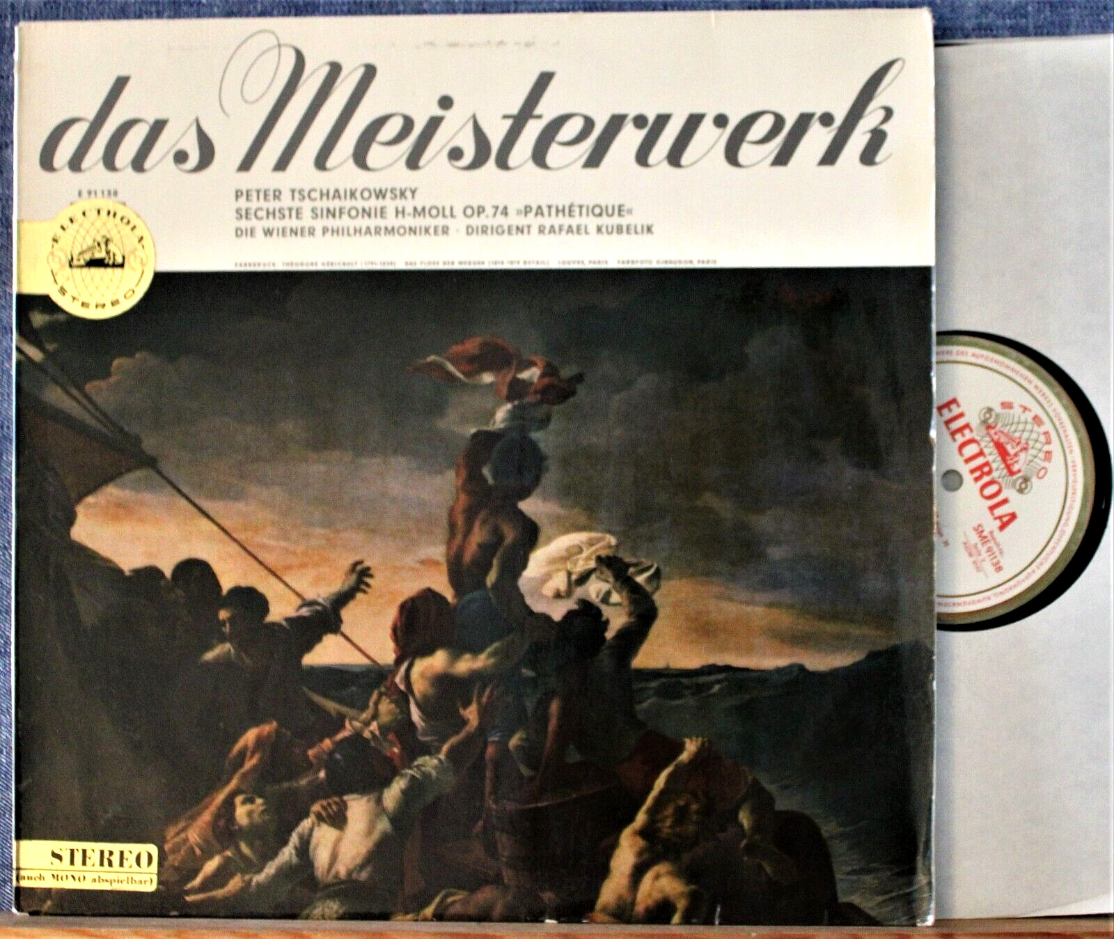 Kubelik Tchaikovsky (Symphony 6) Elec SME 91 138 NM