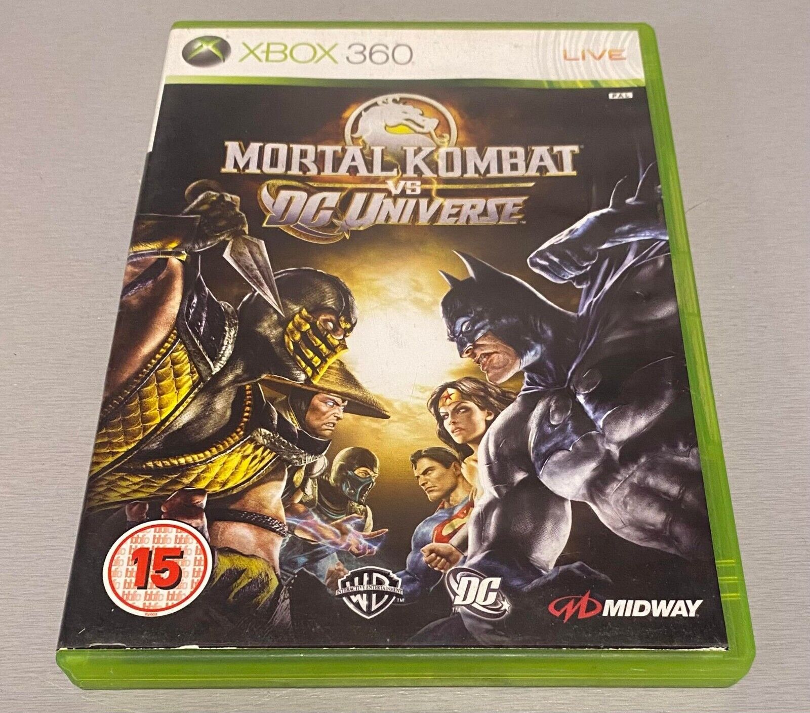 Mortal Kombat vs DC Universe XBOX 360 (Complete)