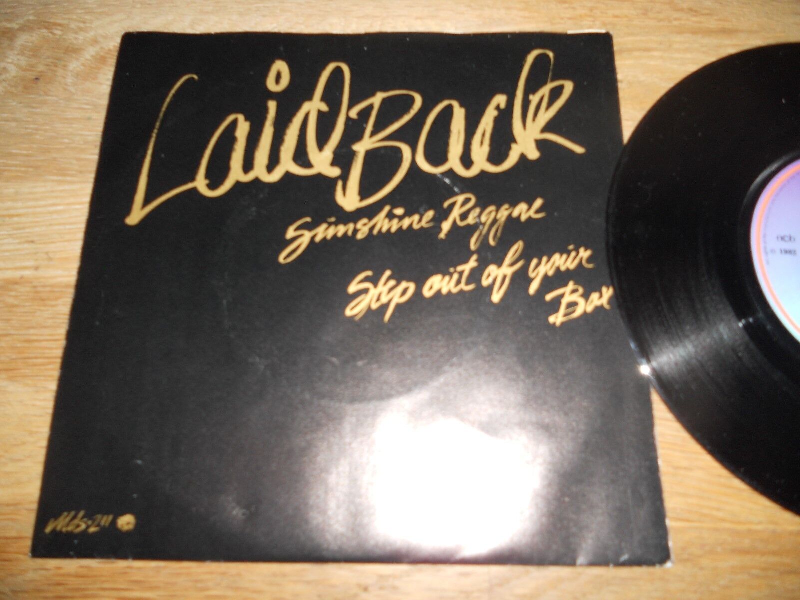 LAID BACK SUNSHINE REGGAE 1982 MEDLEY RECORDS NCB RARE DANISH VINYL SINGLE NCB**