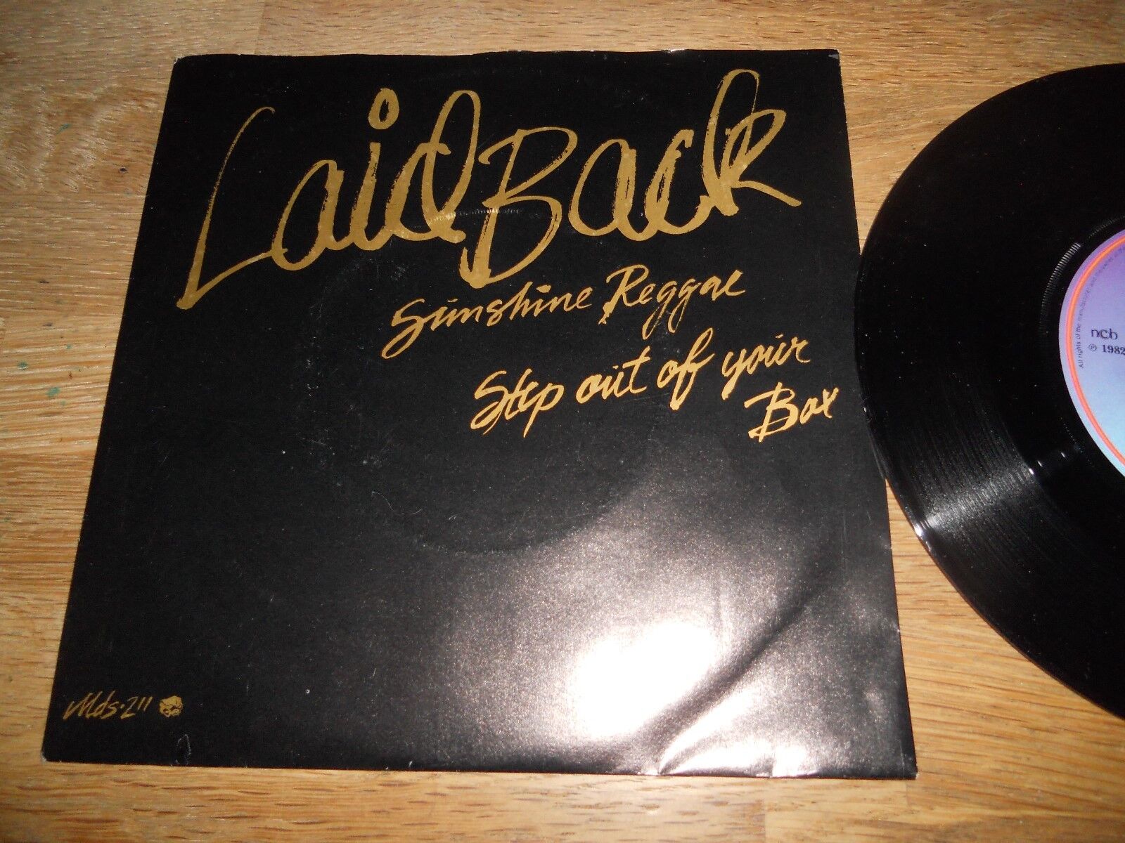 LAID BACK SUNSHINE REGGAE 1982 MEDLEY RECORDS NCB RARE DANISH VINYL SINGLE NCB**