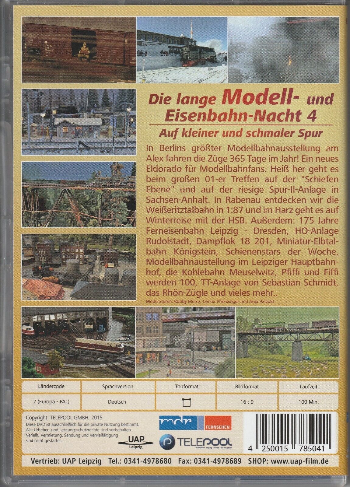 The Long Model and Railway Night 4 - On Small and Narrow Gauge DVD