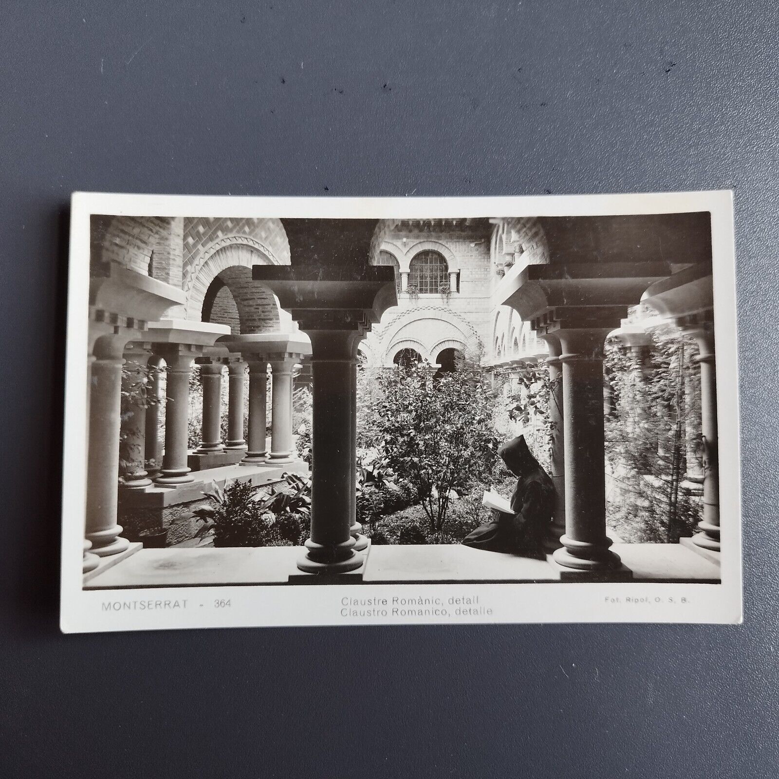 Trinidad Montserrat Claustro Romanico Monastery Unposted 1950s