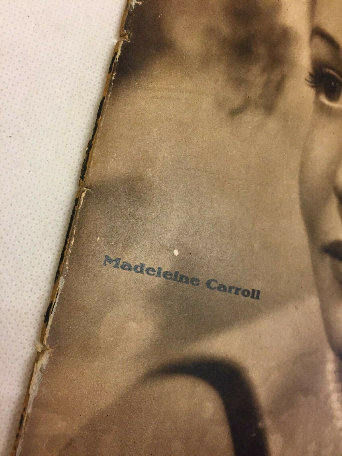 Madeleine Carroll Complete Antique Vintage Danish Magazine 1935 Filmjournalen