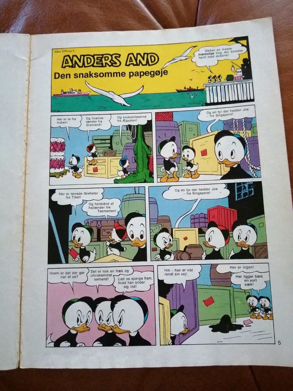 Denmarkcomic book"Bedste Historier Om Anders And"Donald DuckDisneyNo 7-1978