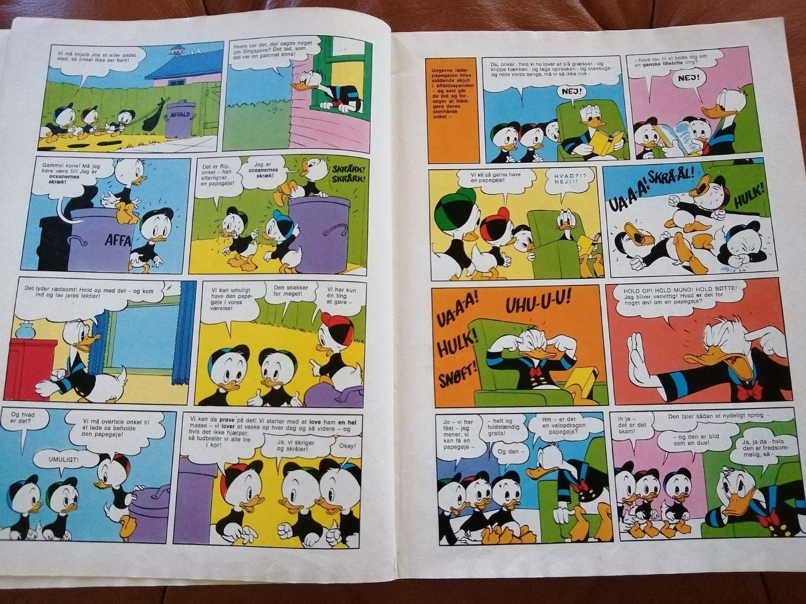 Denmarkcomic book"Bedste Historier Om Anders And"Donald DuckDisneyNo 7-1978