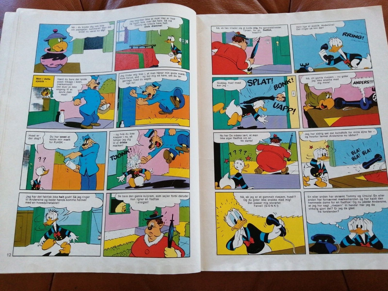 Denmarkcomic book"Bedste Historier Om Anders And"Donald DuckDisneyNo 7-1978