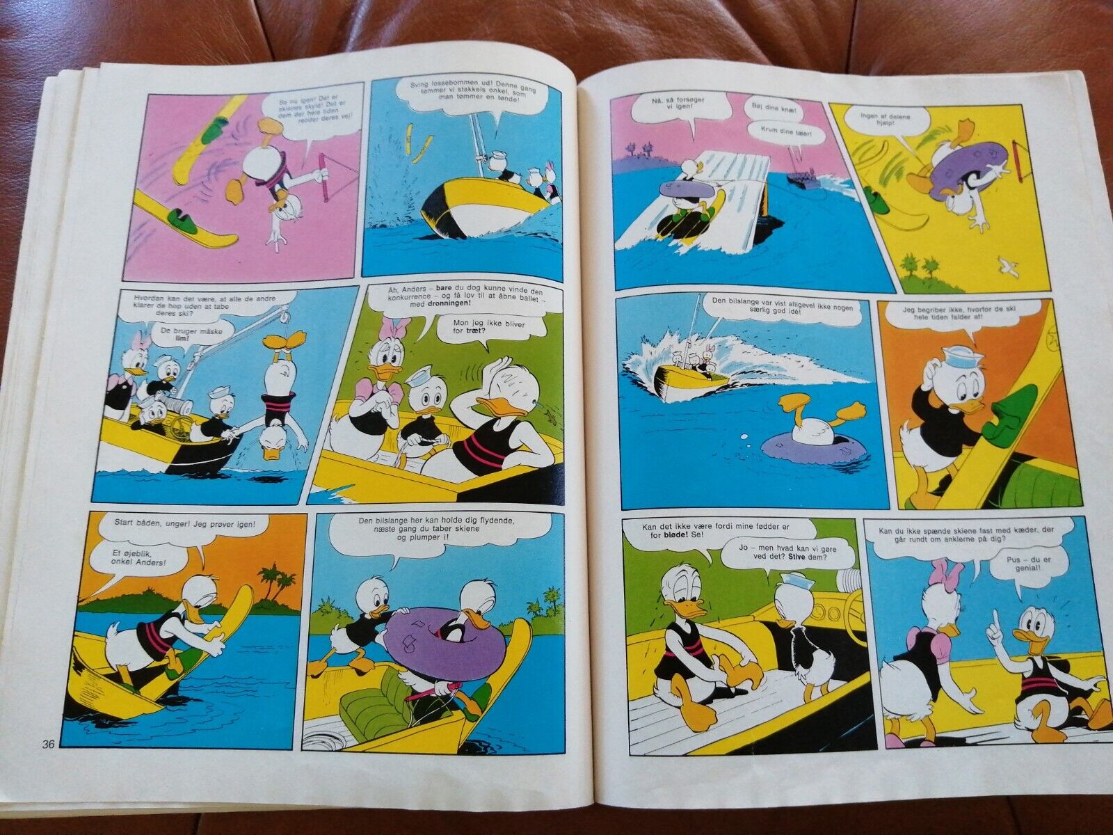 Denmarkcomic book"Bedste Historier Om Anders And"Donald DuckDisneyNo 7-1978