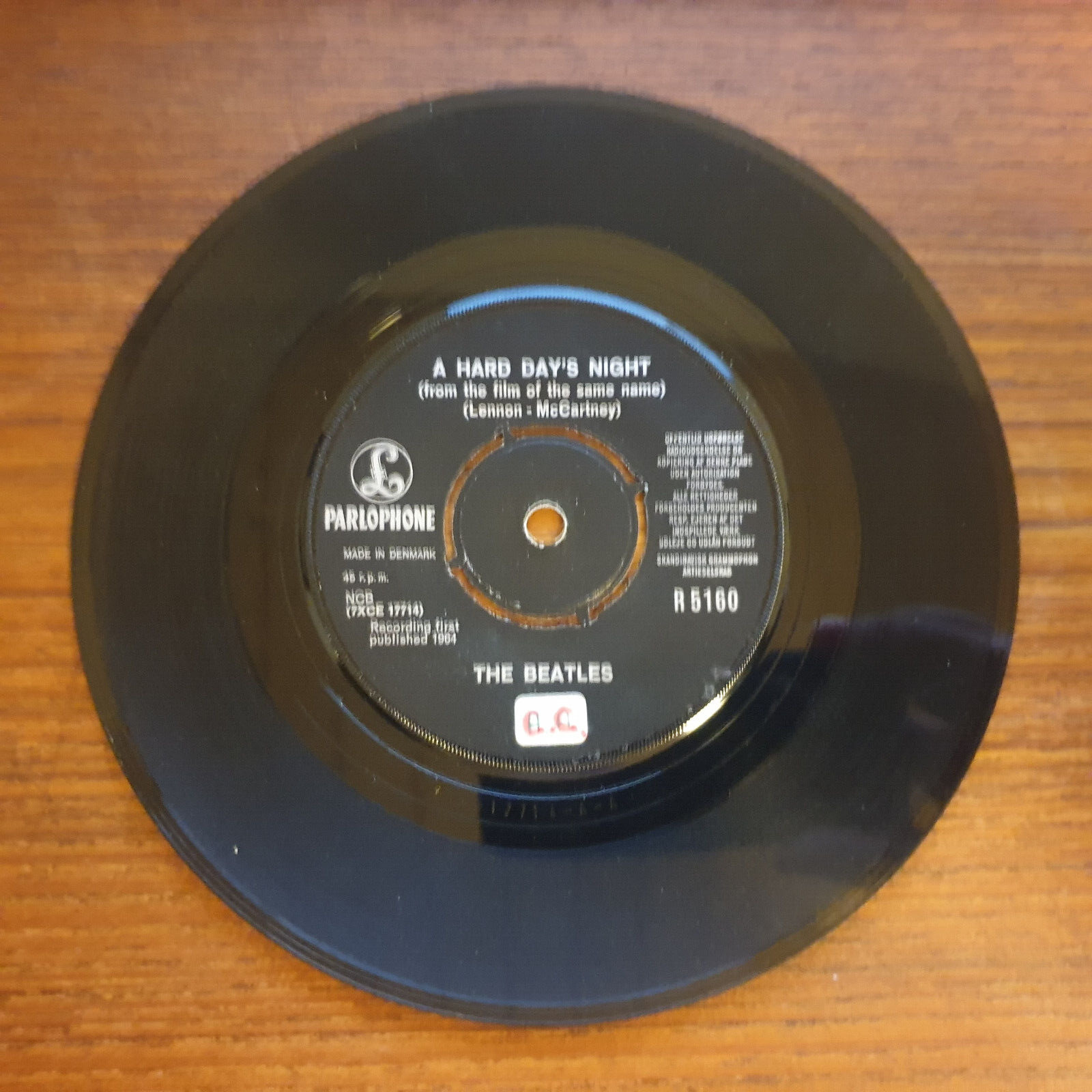 The Beatles – A Hard Day's Night / Things We Said Today 7" Vinyl