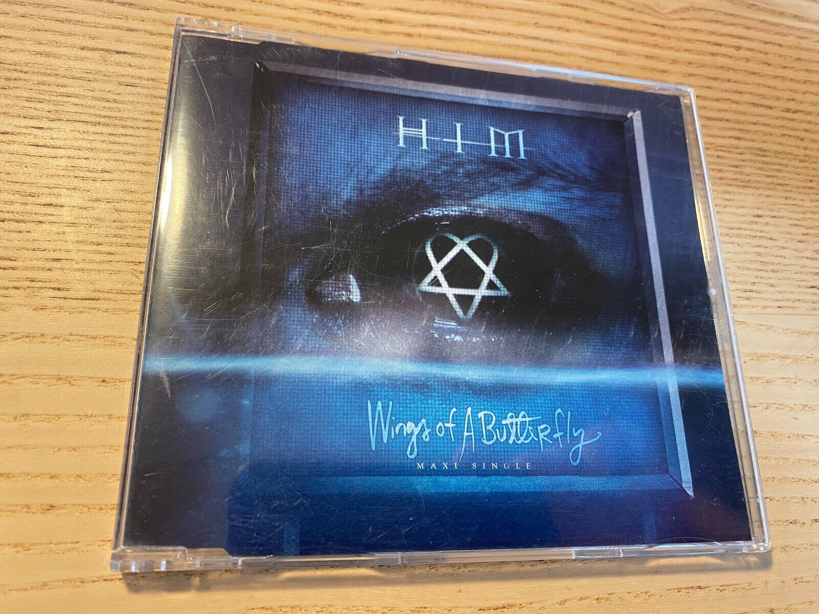 HIM "WINGS OF A BUTTERFLY" 2005 ENHANCED CD SINGLE 3 AUDIO TRACKS SIRE RECORDS**