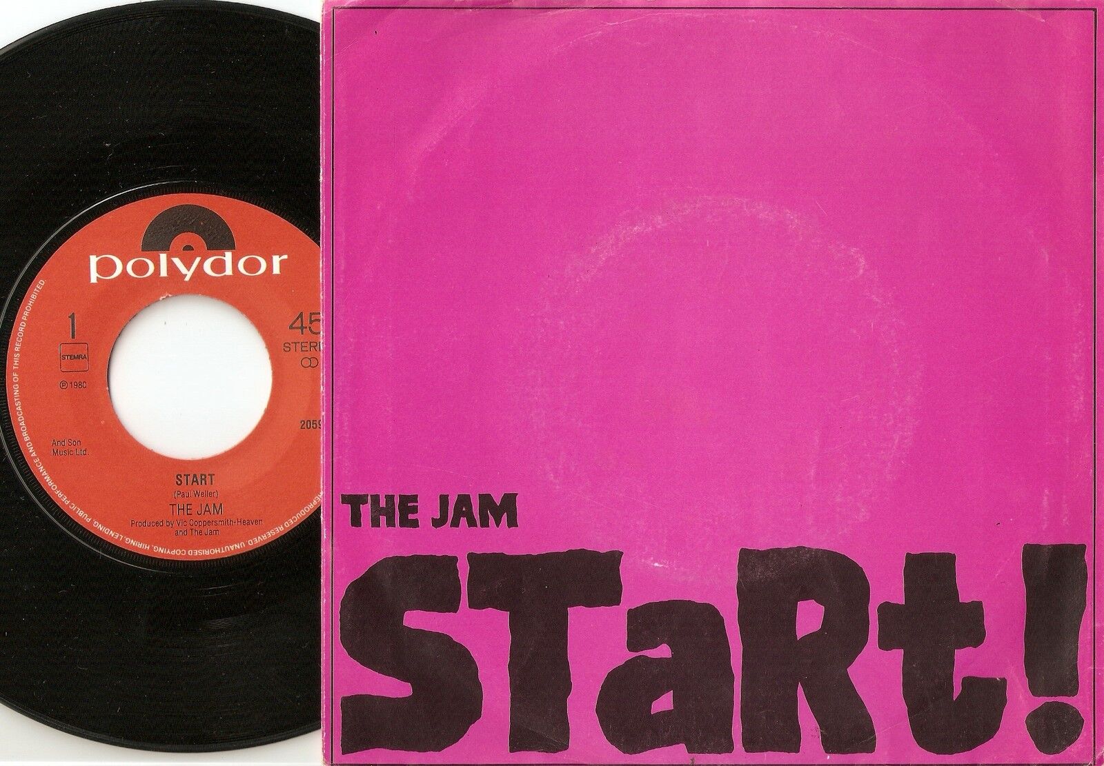 THE JAM START!  LIZA RADLEY DUTCH 45+PS 1980 MOD REVIVAL WELLER FOXTON BUCKLER