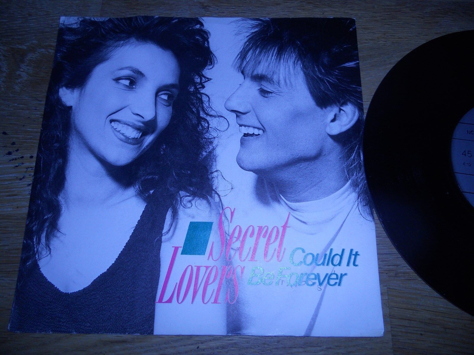 SECRET LOVERS COULD IT BE FOREVER 1988 MEGA RECORDS NCB RARE DANISH VINYL SINGLE