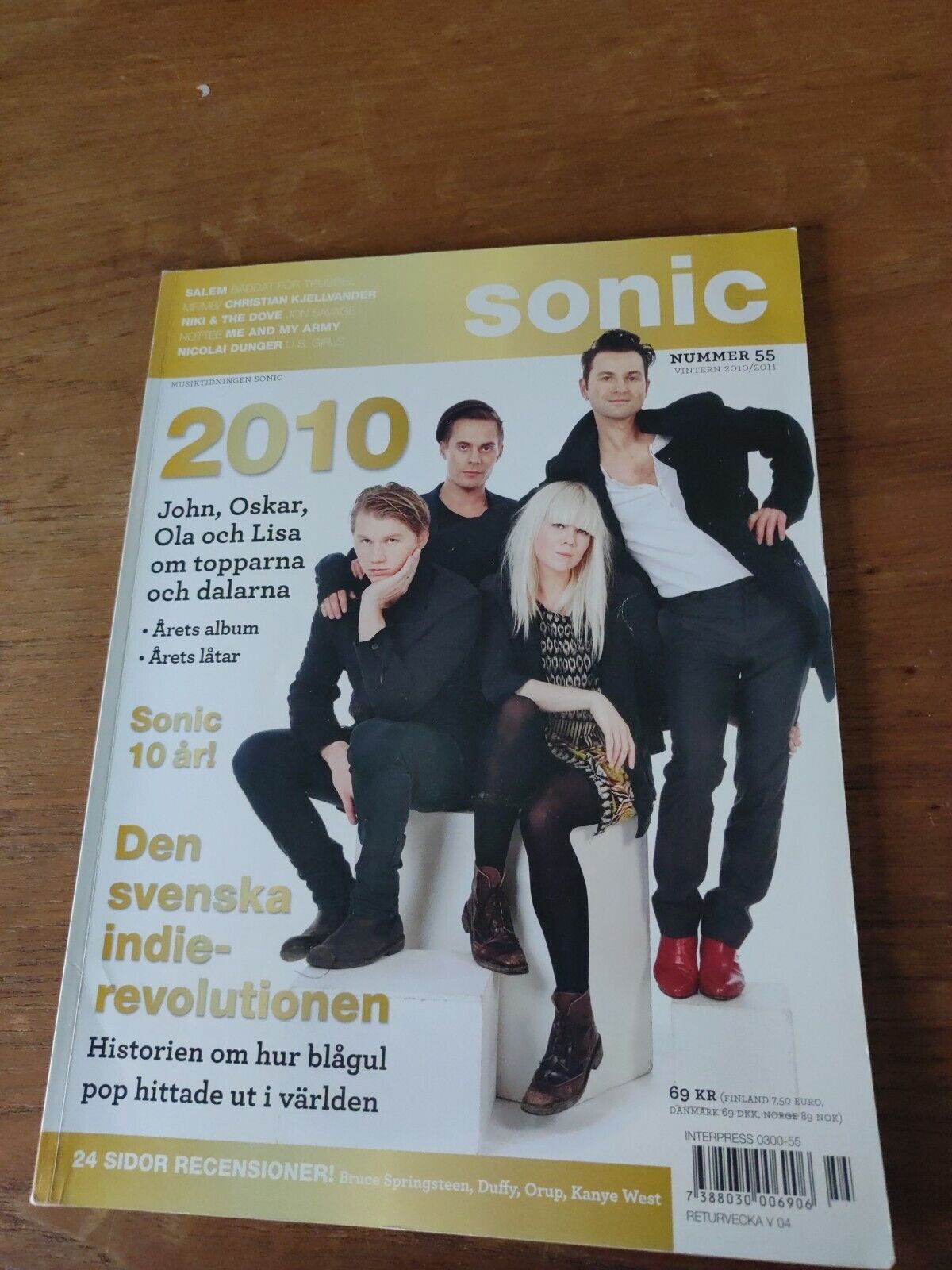 Swedish Magazine SALEM Robyn BRUCE SPRINGSTEEN Elvis KANYE WEST Ola Salo  B21