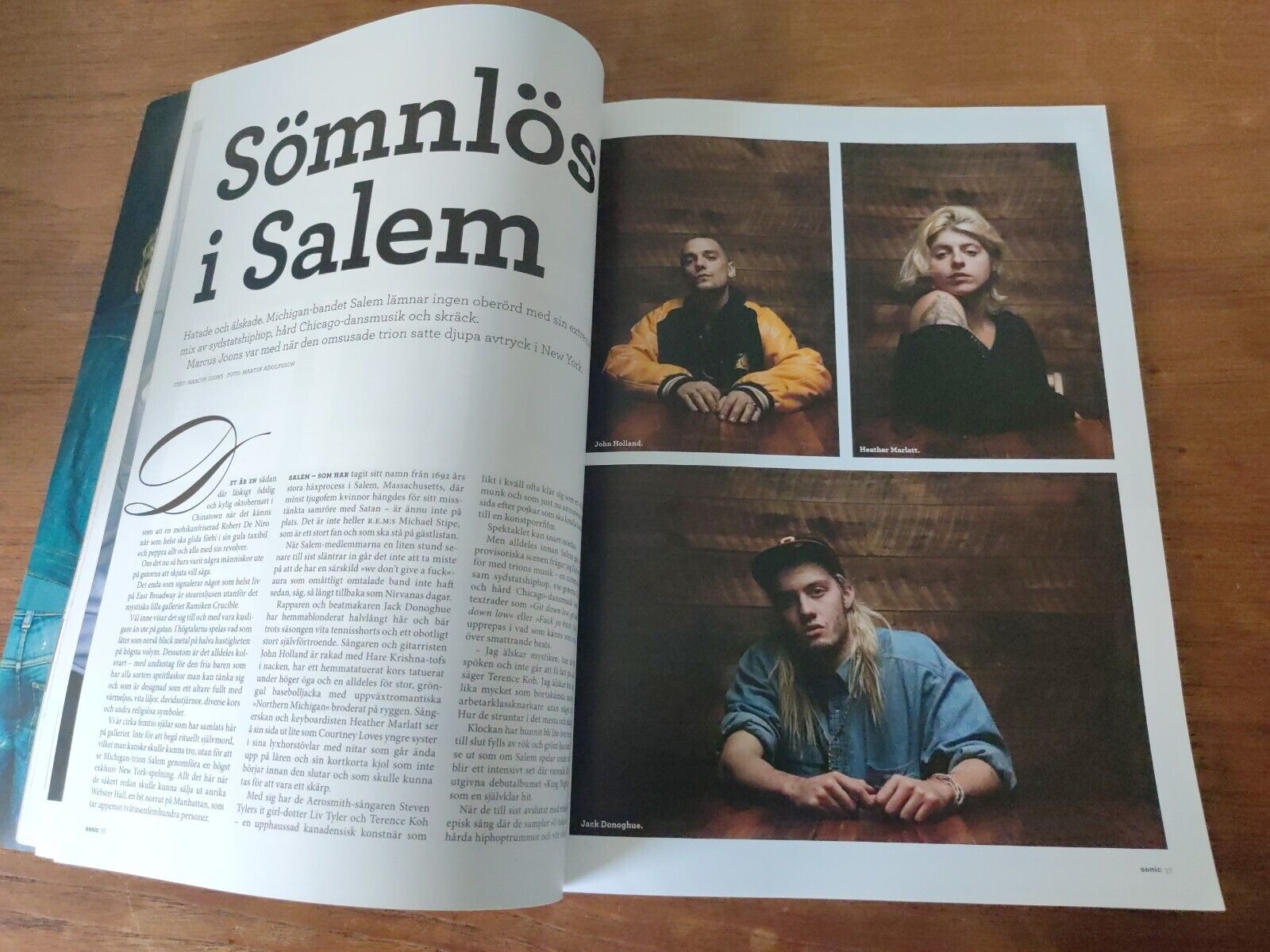 Swedish Magazine SALEM Robyn BRUCE SPRINGSTEEN Elvis KANYE WEST Ola Salo  B21