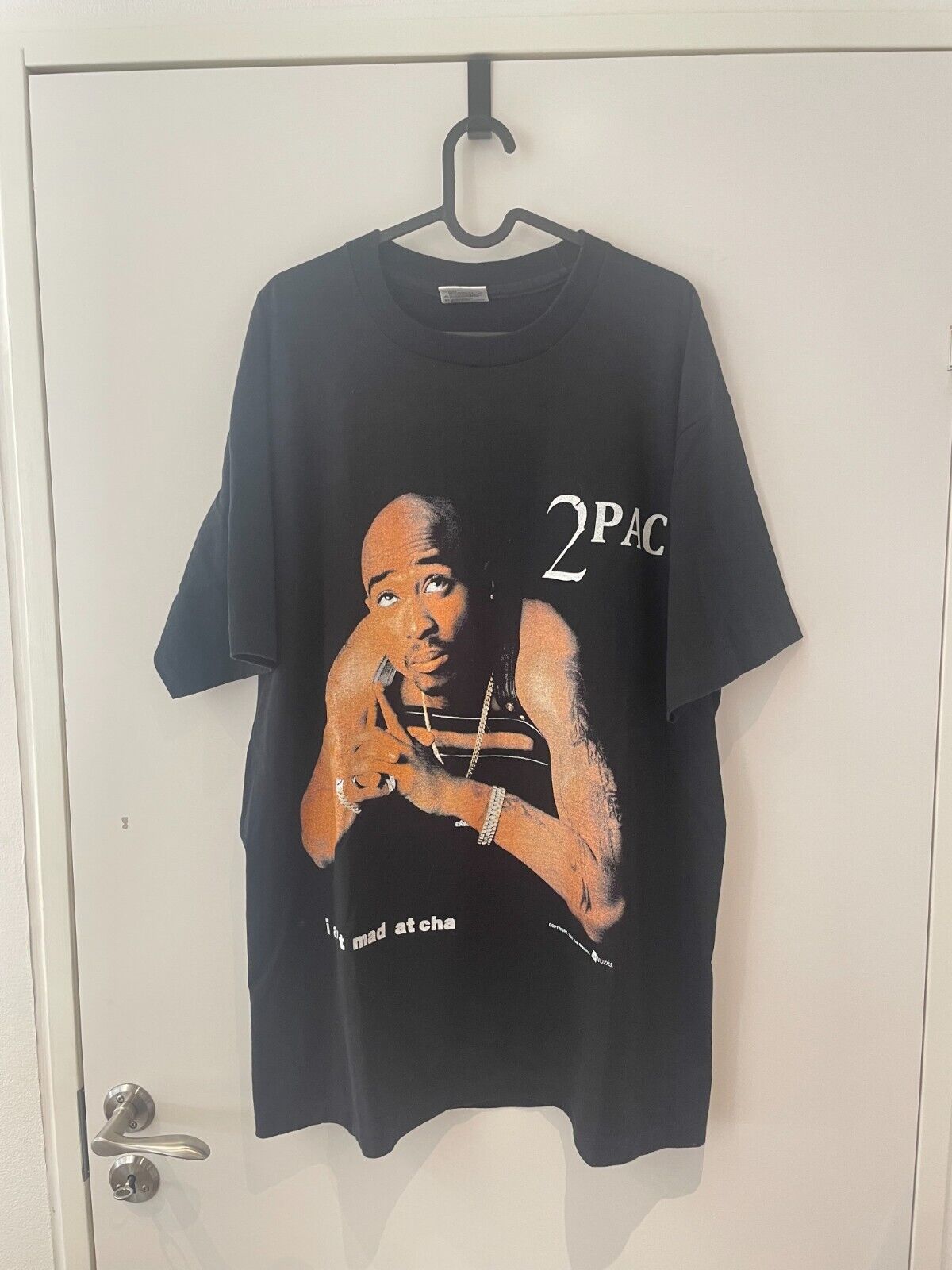 1998 Tupac Shakur I Aint mad at cha vintage tshirt tultex single stitch rap tee