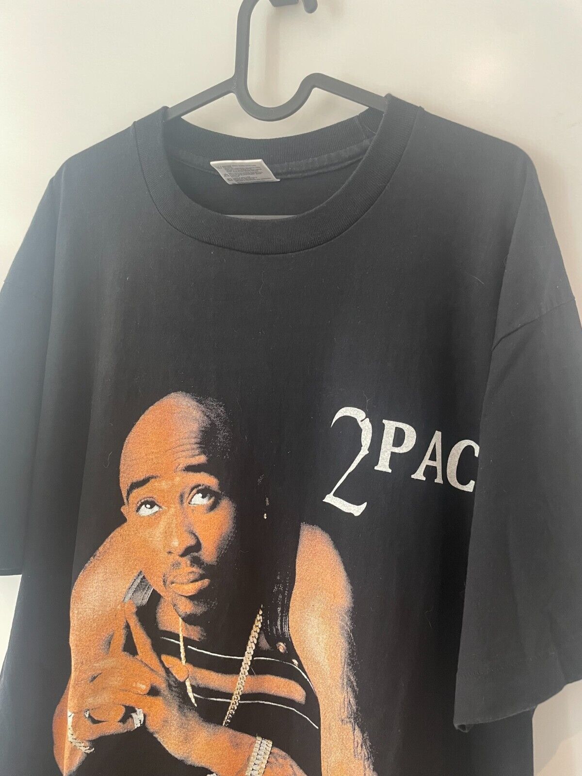 1998 Tupac Shakur I Aint mad at cha vintage tshirt tultex single stitch rap tee