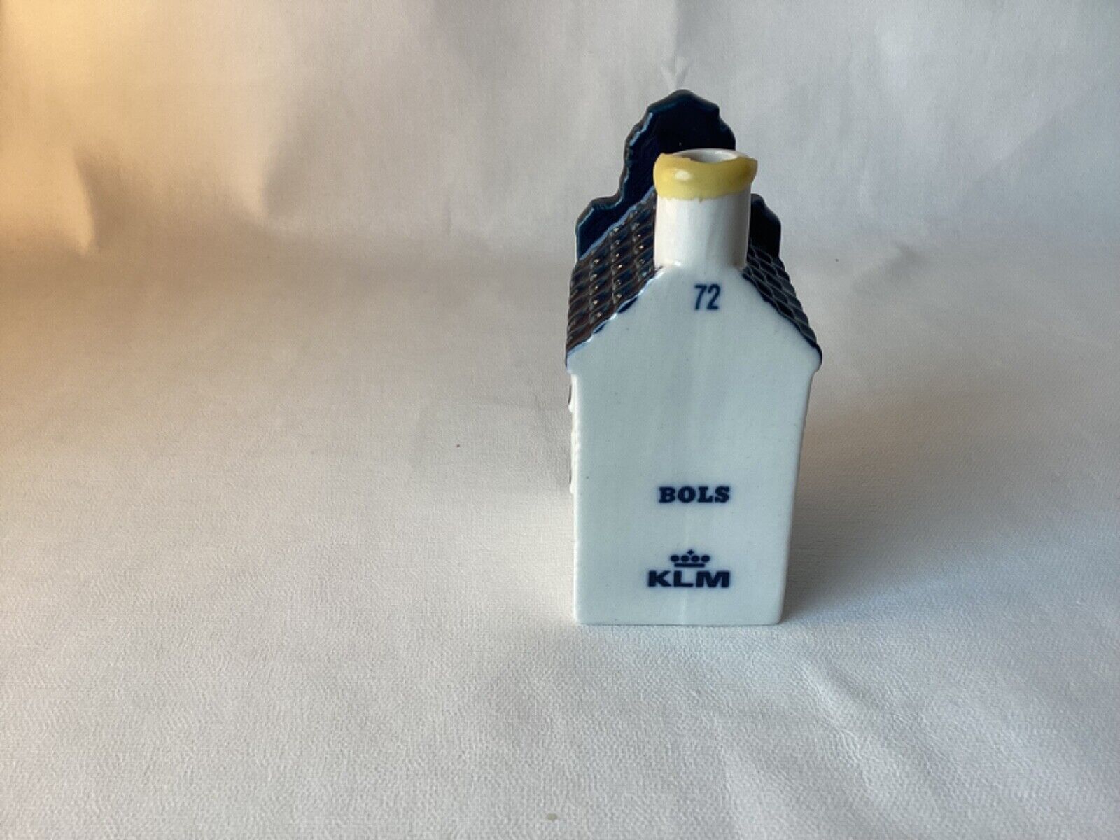 KLM Blue Delft House #72 - Miniature pottery house - Empty Bols