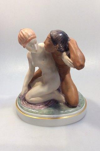 Royal Copenhagen Gerhard Henning Figurine No 1796 Man and Woman (Cupid and