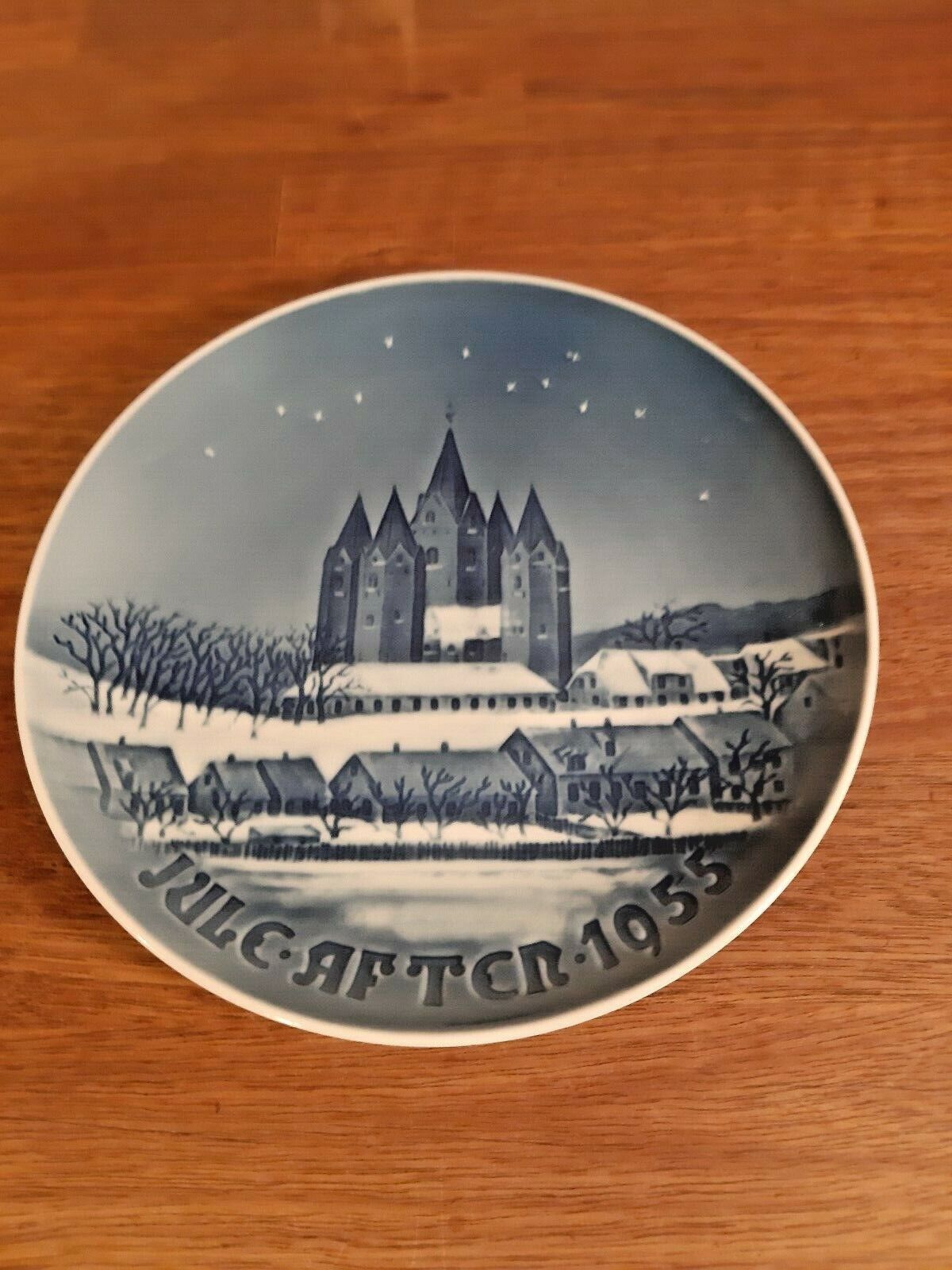 1955 Christmas plate BING & GRONDAHL Royal Copenhagen Fact 1