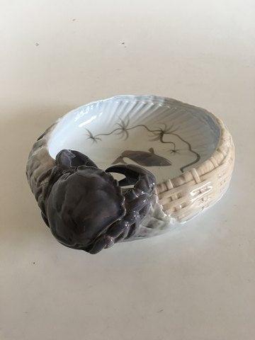 Royal Copenhagen Art Nouveau Crab ashtray No 2465