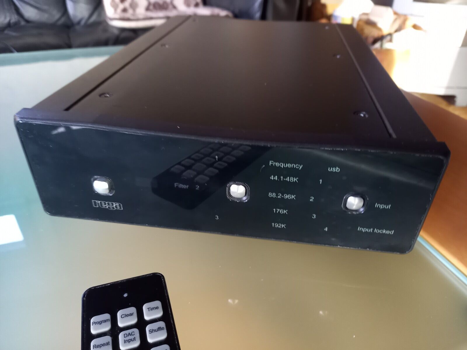 Rega  Dac/R - 24Bit/192kHz - British made USB Dac, w/Remote - VGC.