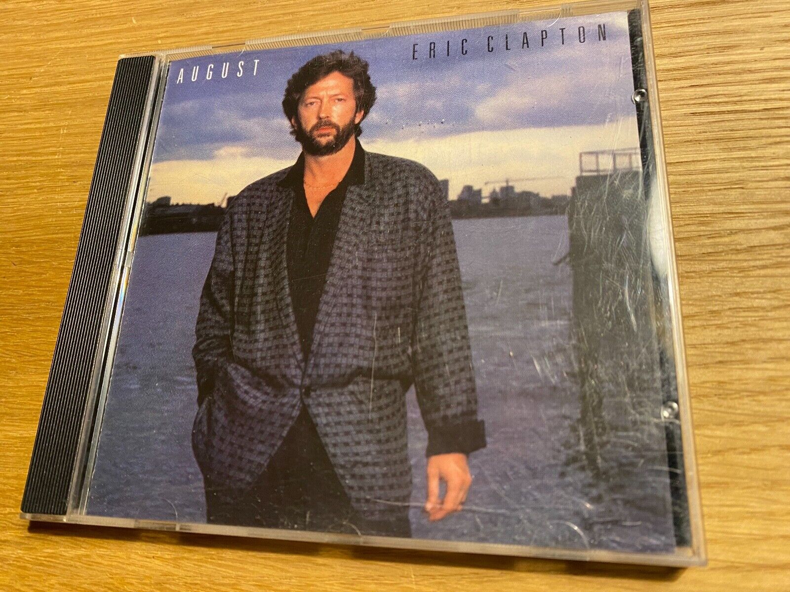 ERIC CLAPTON "AUGUST" 1986 WARNER BROS RECORDS 12 TRACKS CD ALBUM WEST GERMANY*