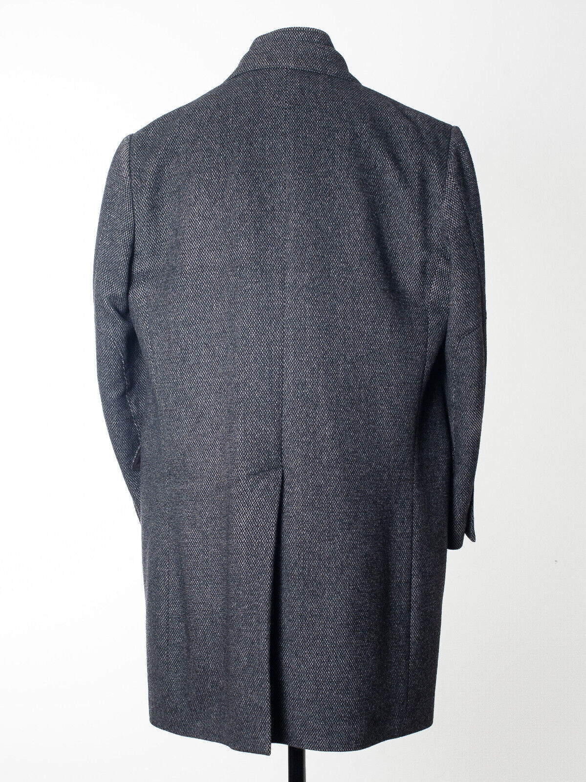 CORNELIANI ID Gray Wool Angora Winter Coat EU56 US46