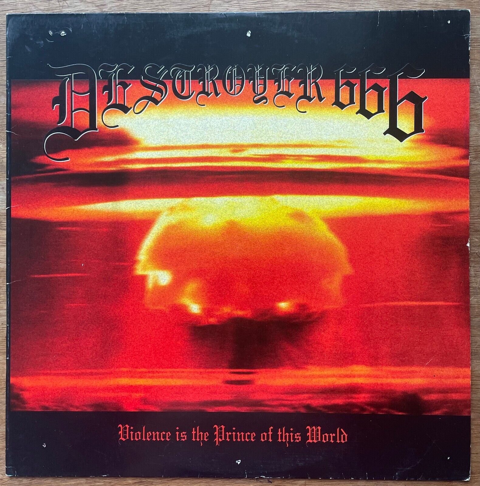 Deströyer 666 - Violence Is The Prince Of This World (Extremly RARE original LP)