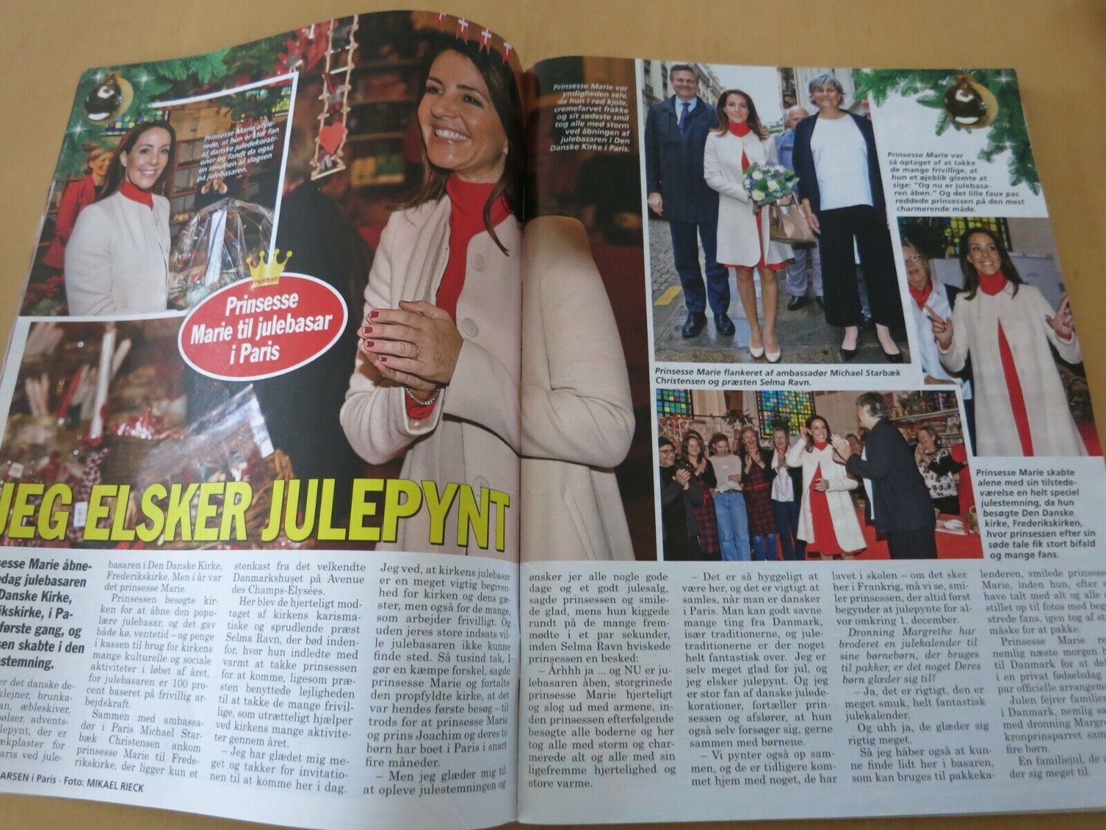 Danish Royal Magazine PRINCESS MARIE Queen Margrethe MARY AB6