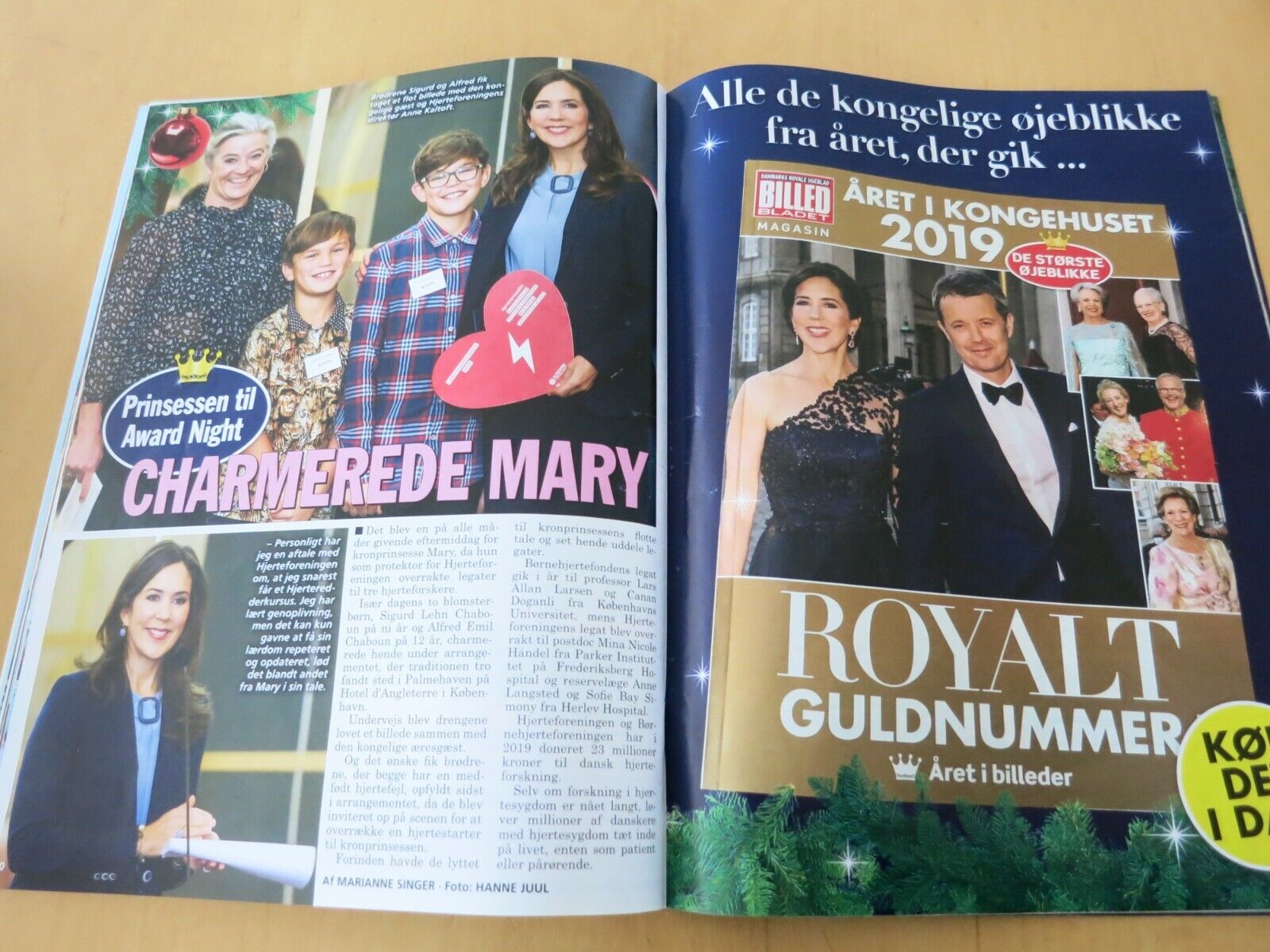 Danish Royal Magazine PRINCESS MARIE Queen Margrethe MARY AB6