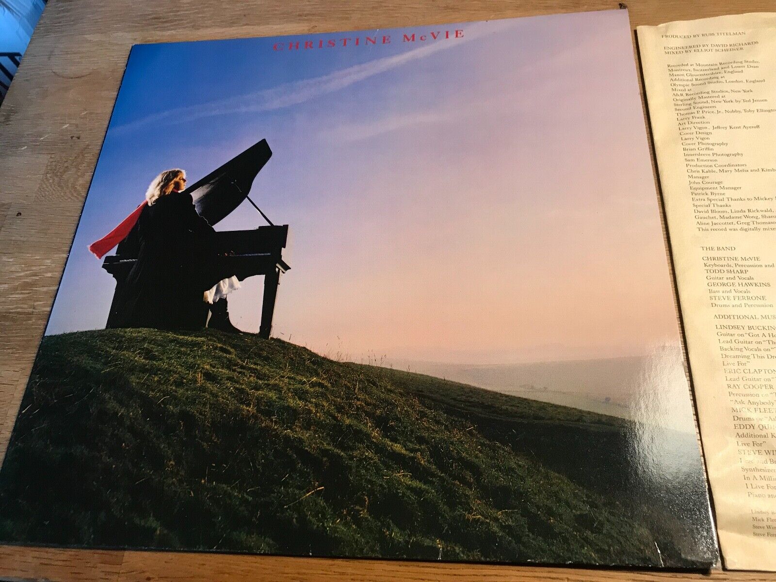 CHRISTINE McVIE WARNER BROS1984 10 TRACKS NCB SCANDINAVIAN PRESSED NCB LP RARE*