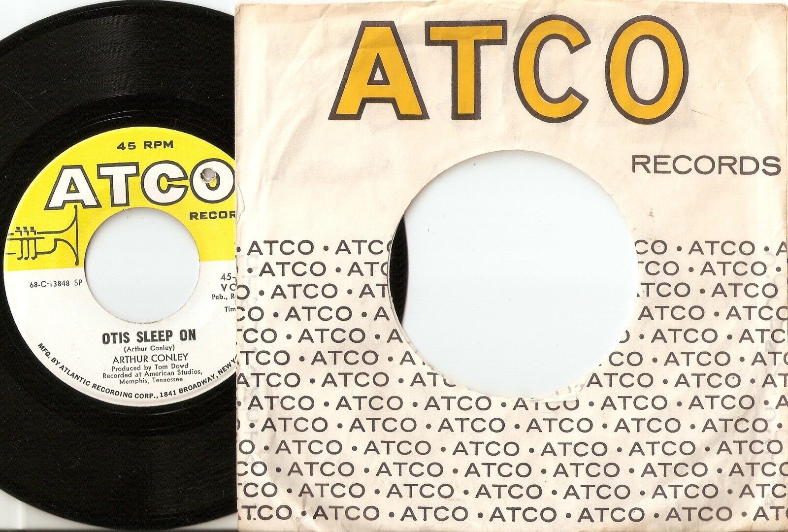 ARTHUR CONLEY OB-LA-DI OB-LA-DA  OTIS SLEEPS ON US 45+CS `68 NORTHERN SOUL MOD